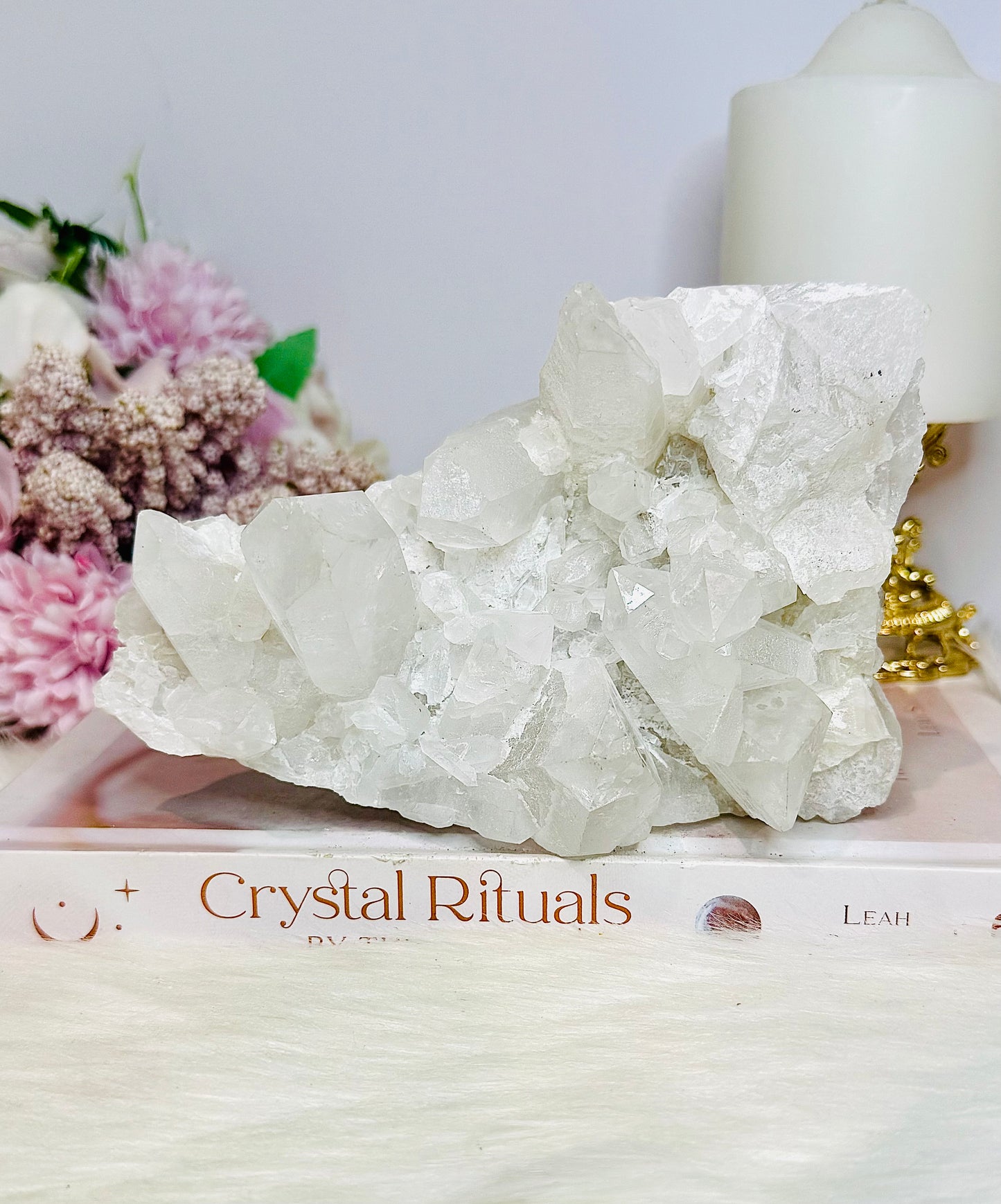 Large Natural Clear Quartz Specimen 742g