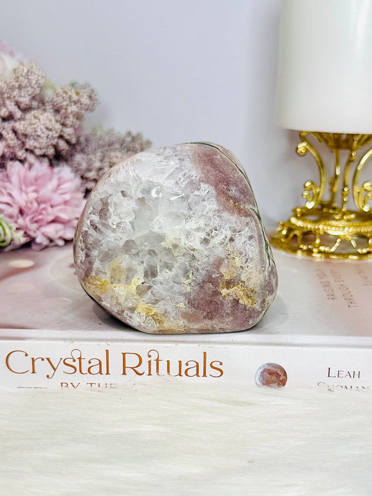 Pink Amethyst Natural Polished Freeform 312g