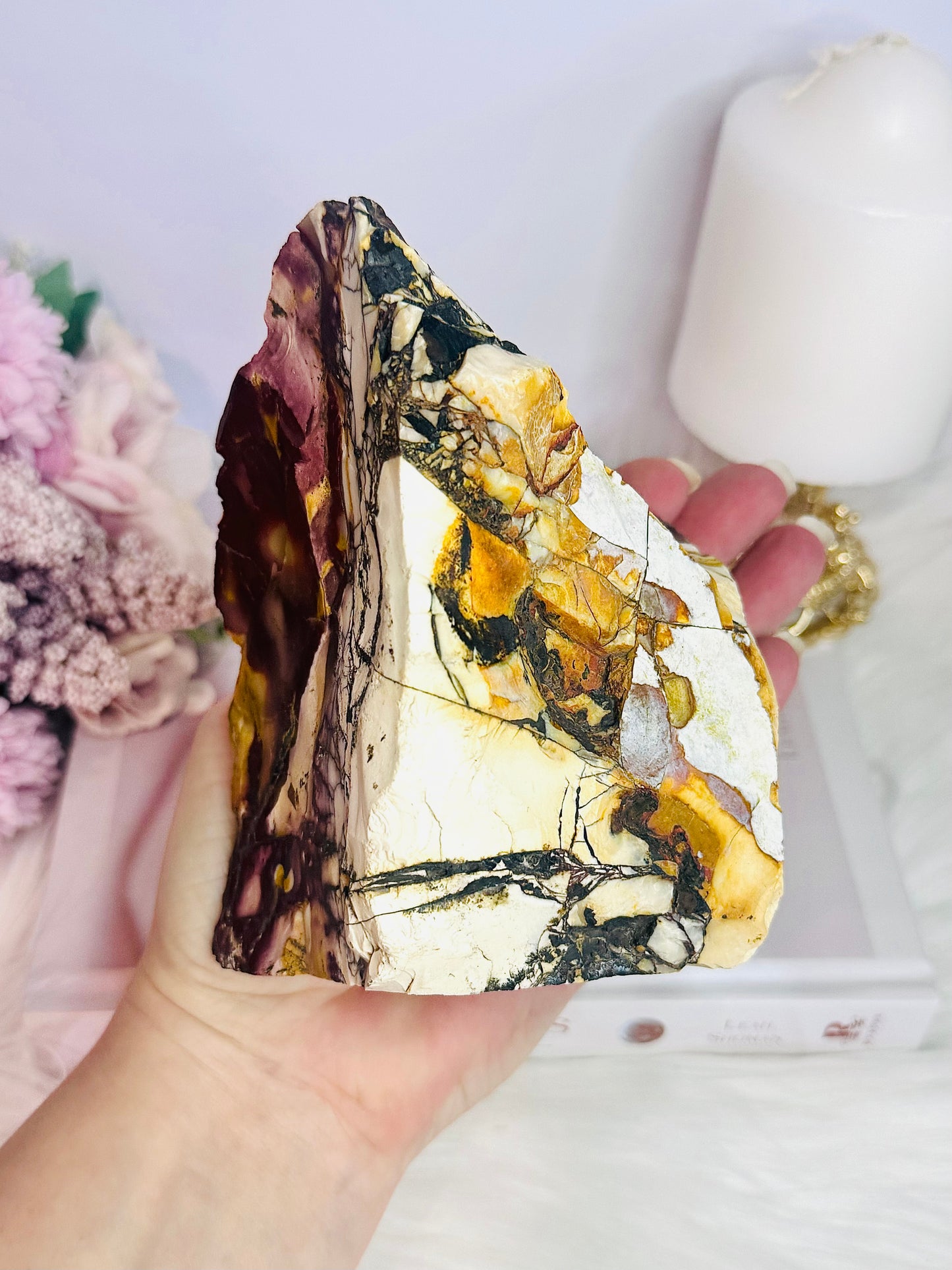 Large 949gram Natural Mookaite Jasper Freeform