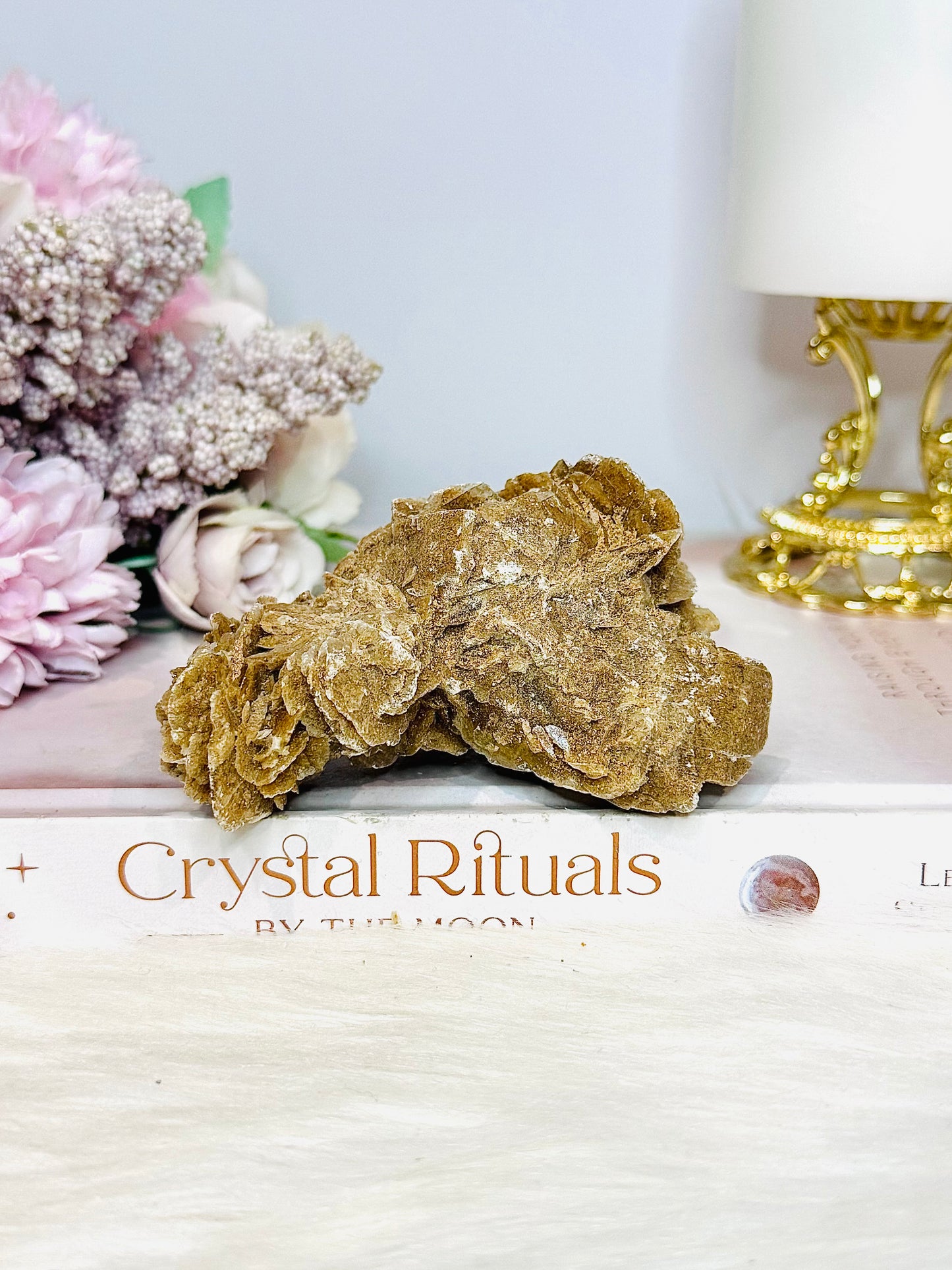 Natural Desert Rose Selenite Specimen 9cm