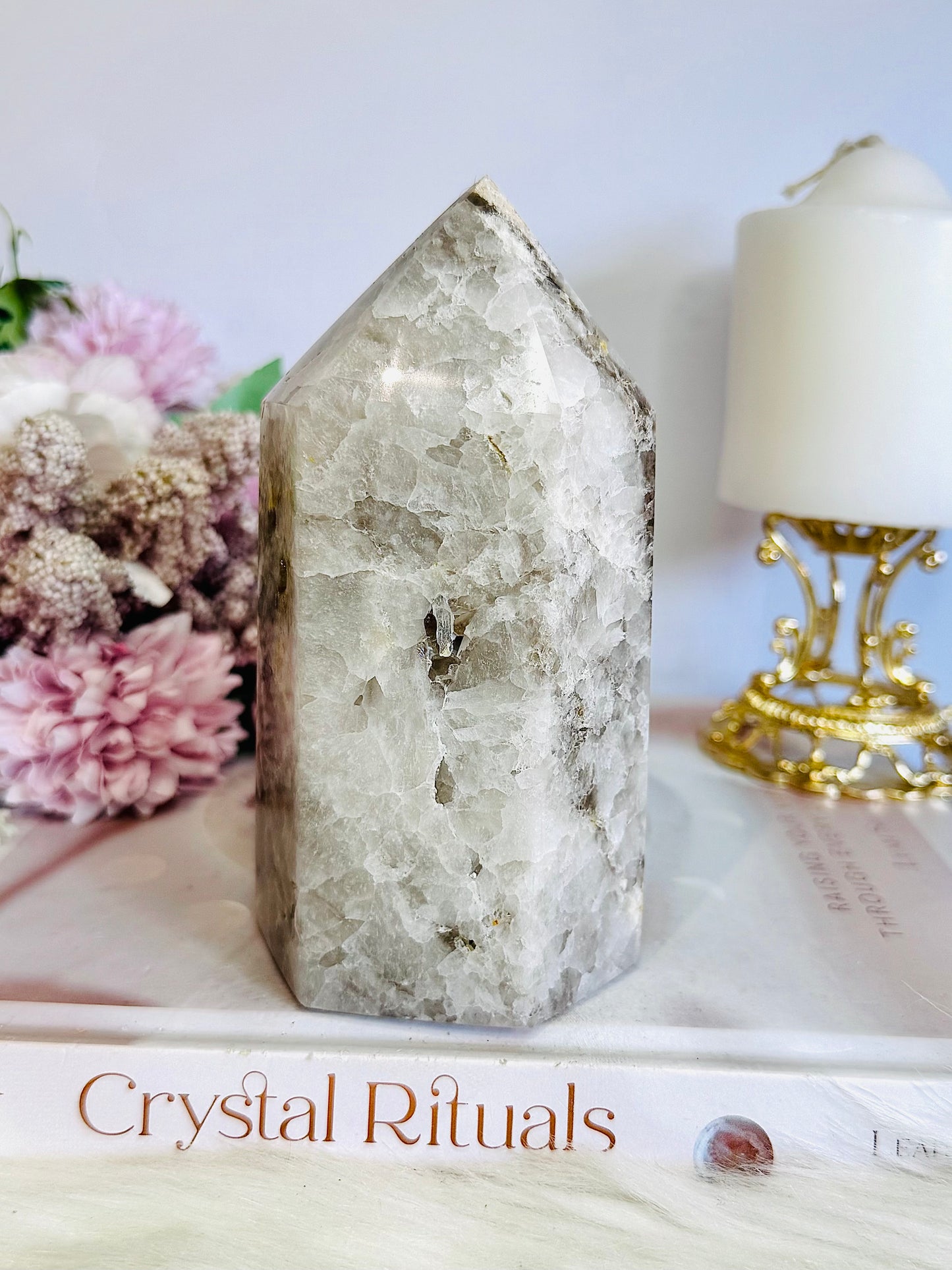 Smokey Quartz Cluster Tower 14cm 781grams From Brazil