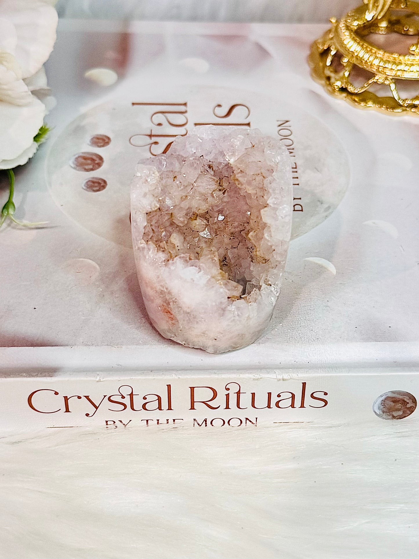 Druzy Pink Amethyst Natural Freeform 5cm
