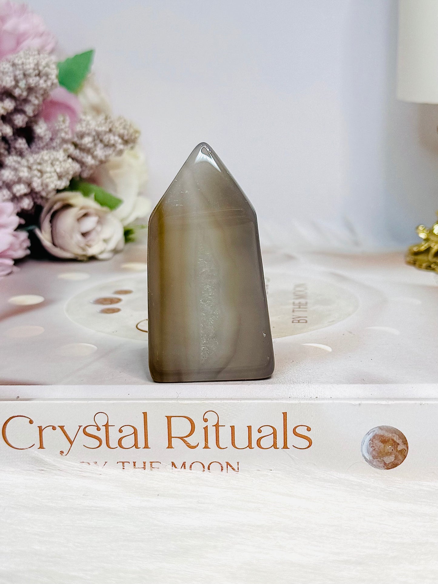 Druzy Agate Tower 6cm