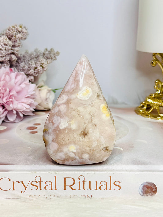 Flower Agate Freeform | Flame 7cm