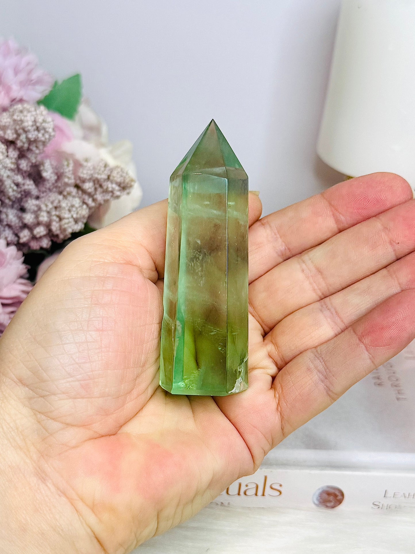 Green Fluorite Tower 9cm