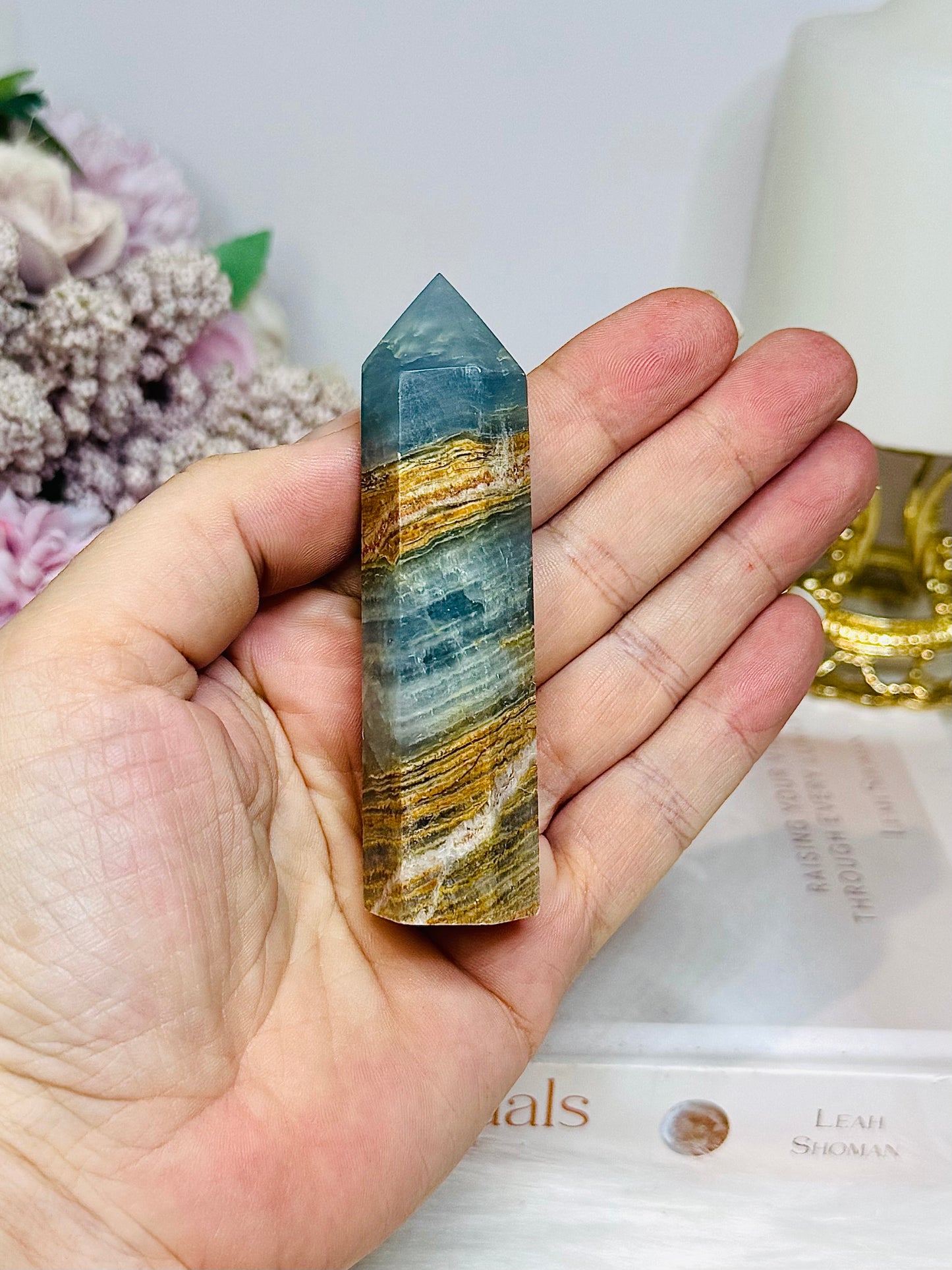 Blue Onyx Tower 8.5cm