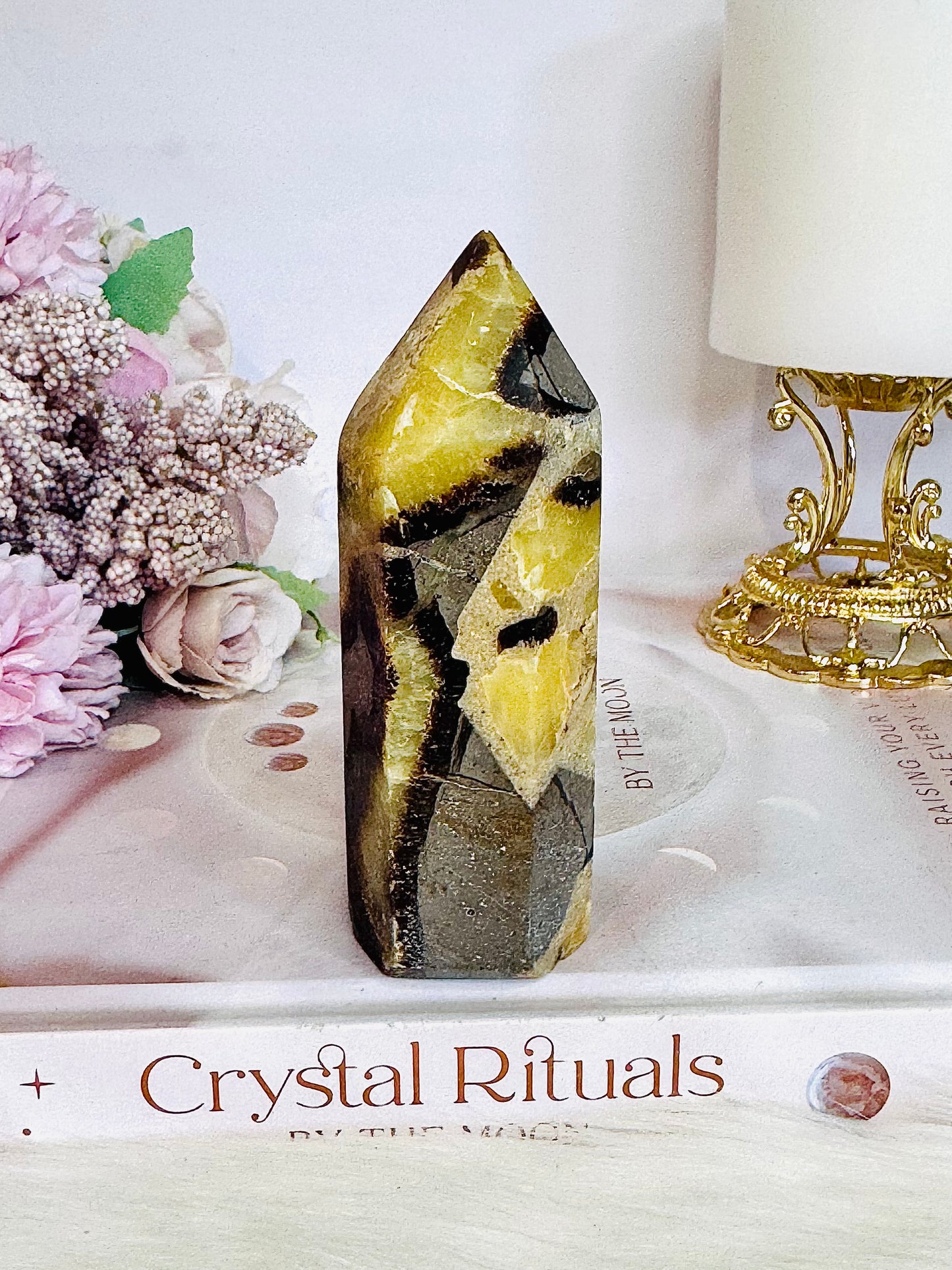 Septarian Druzy Tower 10cm