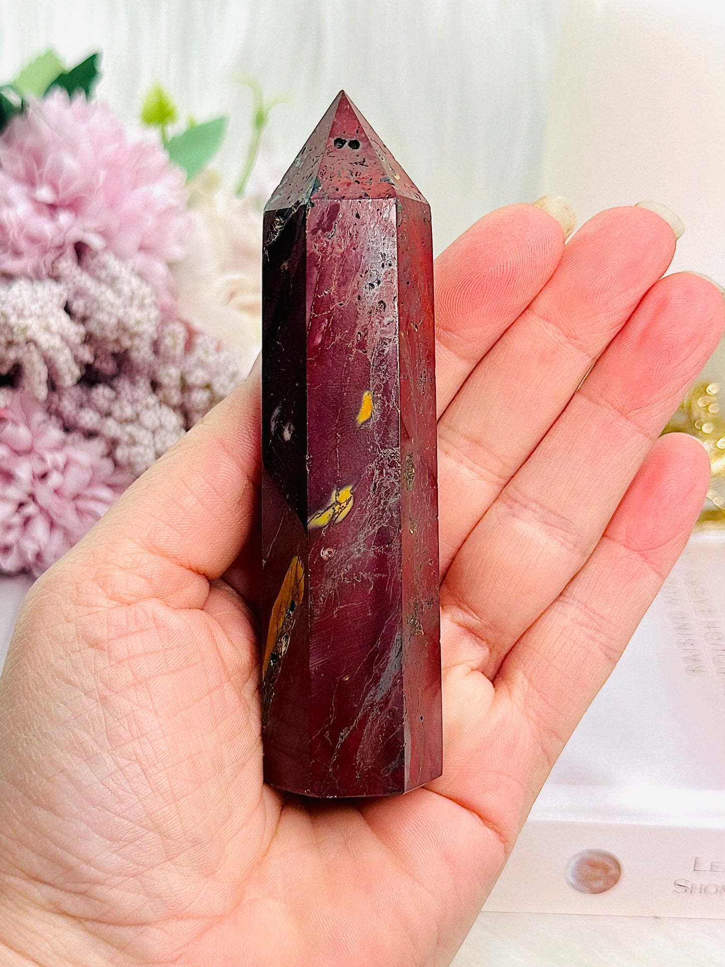 Beautiful Mookaite Jasper Tower