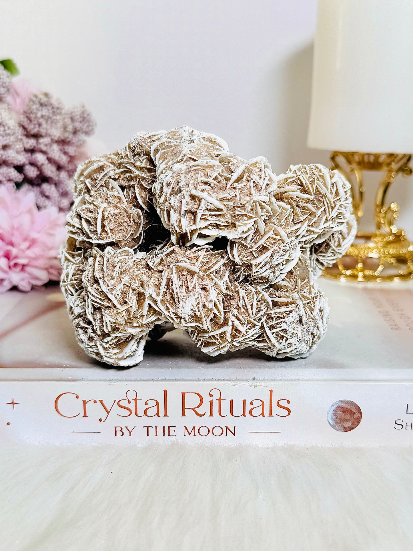 Natural Large Desert Rose Selenite Specimen 403grams