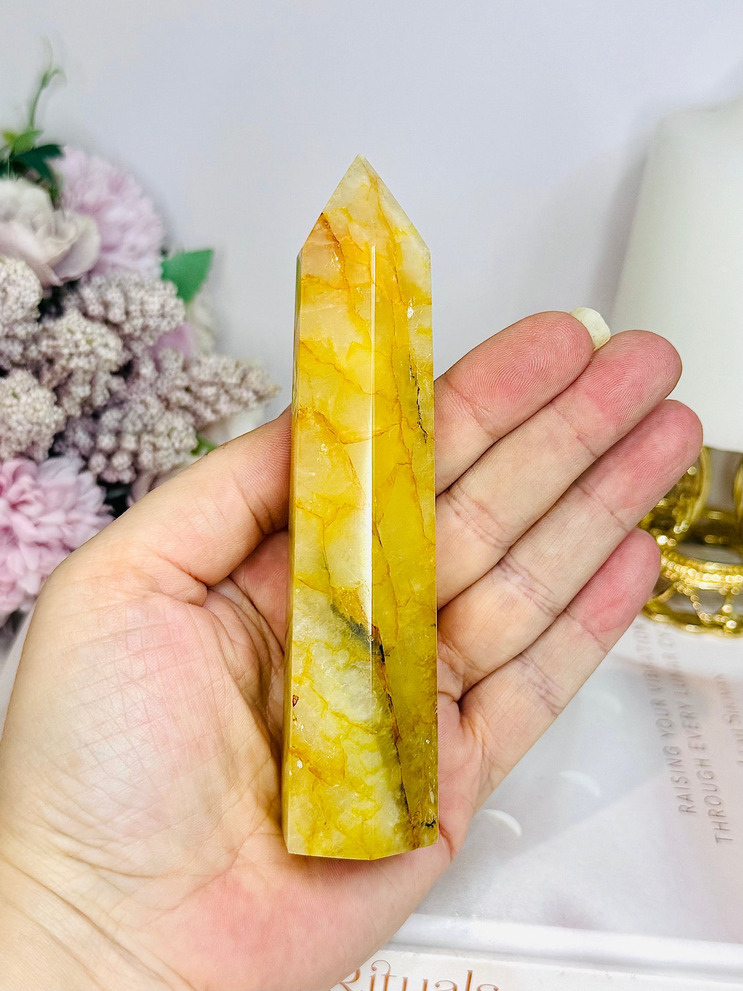 Golden Healer Tower 12.5cm