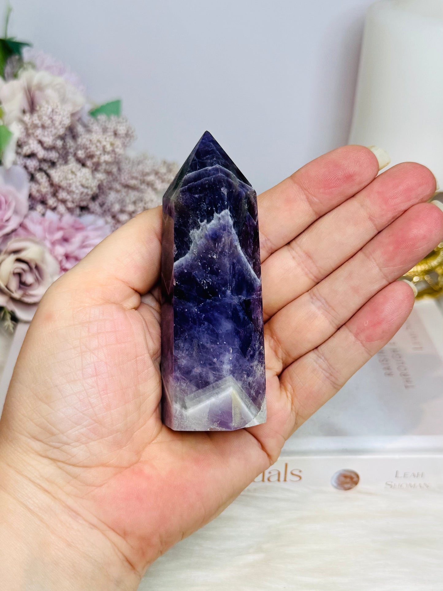 Chevron | Dream Amethyst Tower 9cm