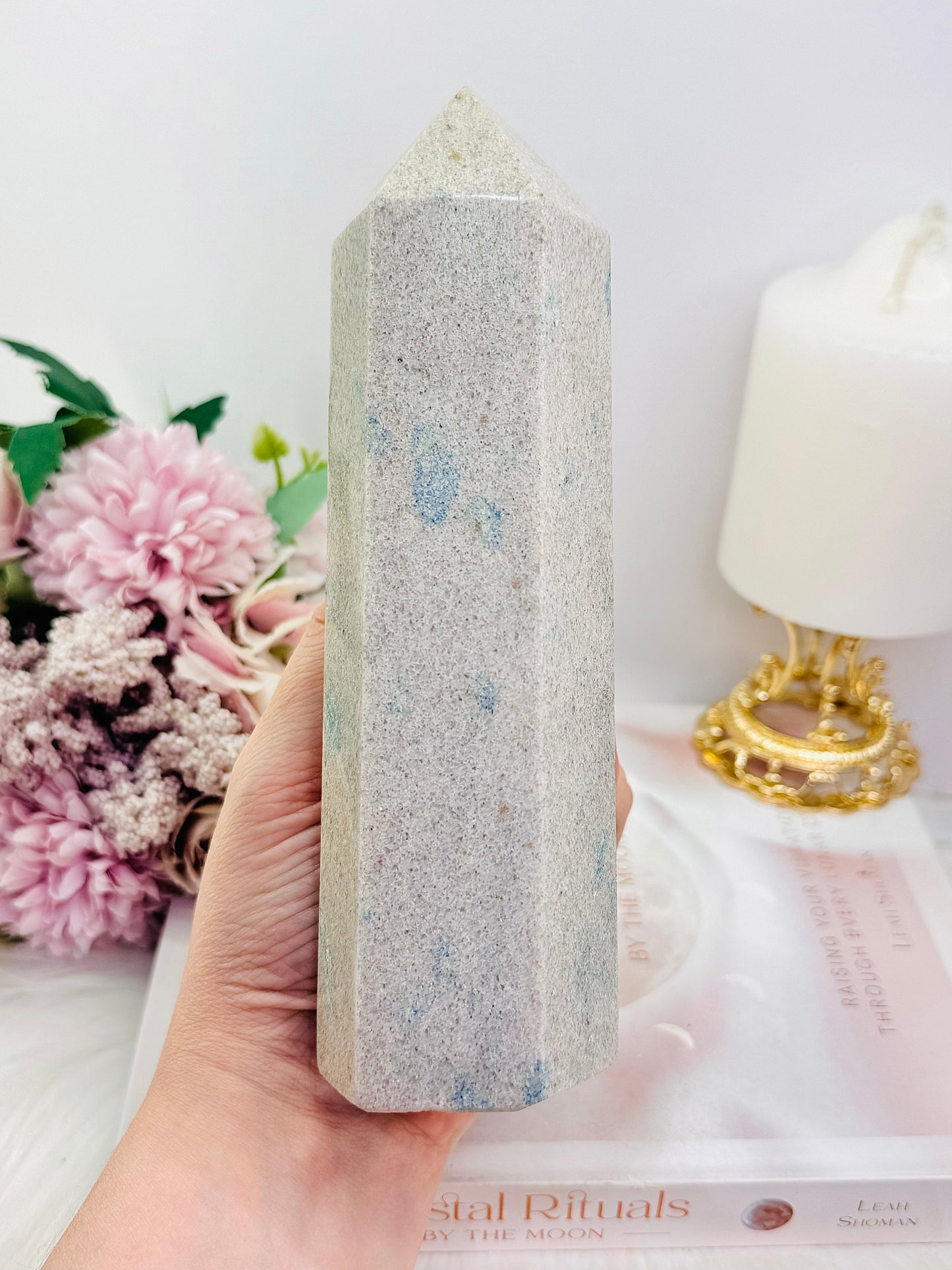 ⚜️ SALE ⚜️ Large Chunky Natural K2 Tower 17.5cm 752grams