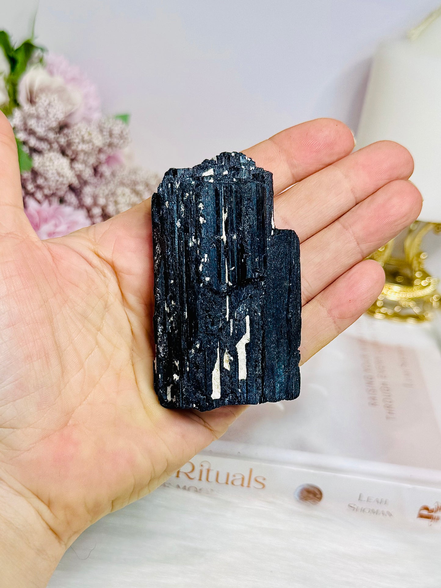 Natural Black Tourmaline 7.5cm