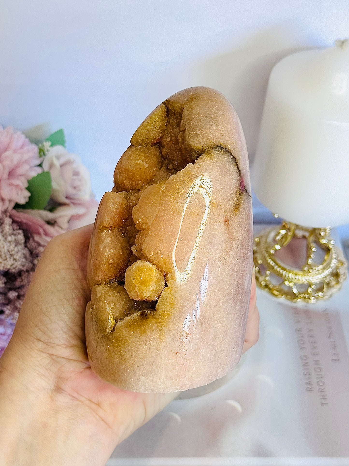 ⚜️ SALE ⚜️ Large Chunky Druzy Pink Amethyst Freeform 760grams
