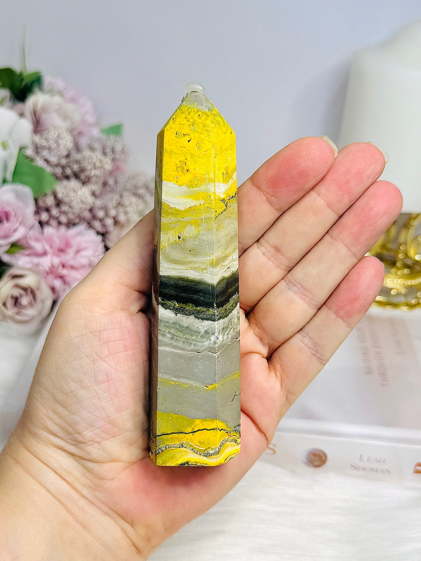 Bumblebee Jasper Tower 13cm