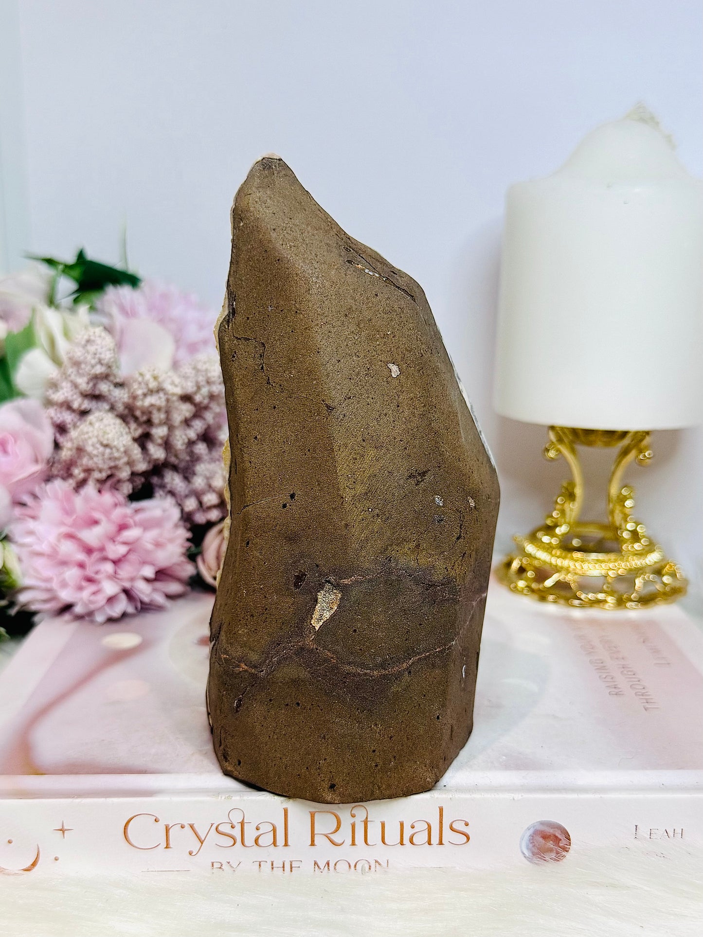 Natural Quartz Cut Base Cluster 14cm 615g