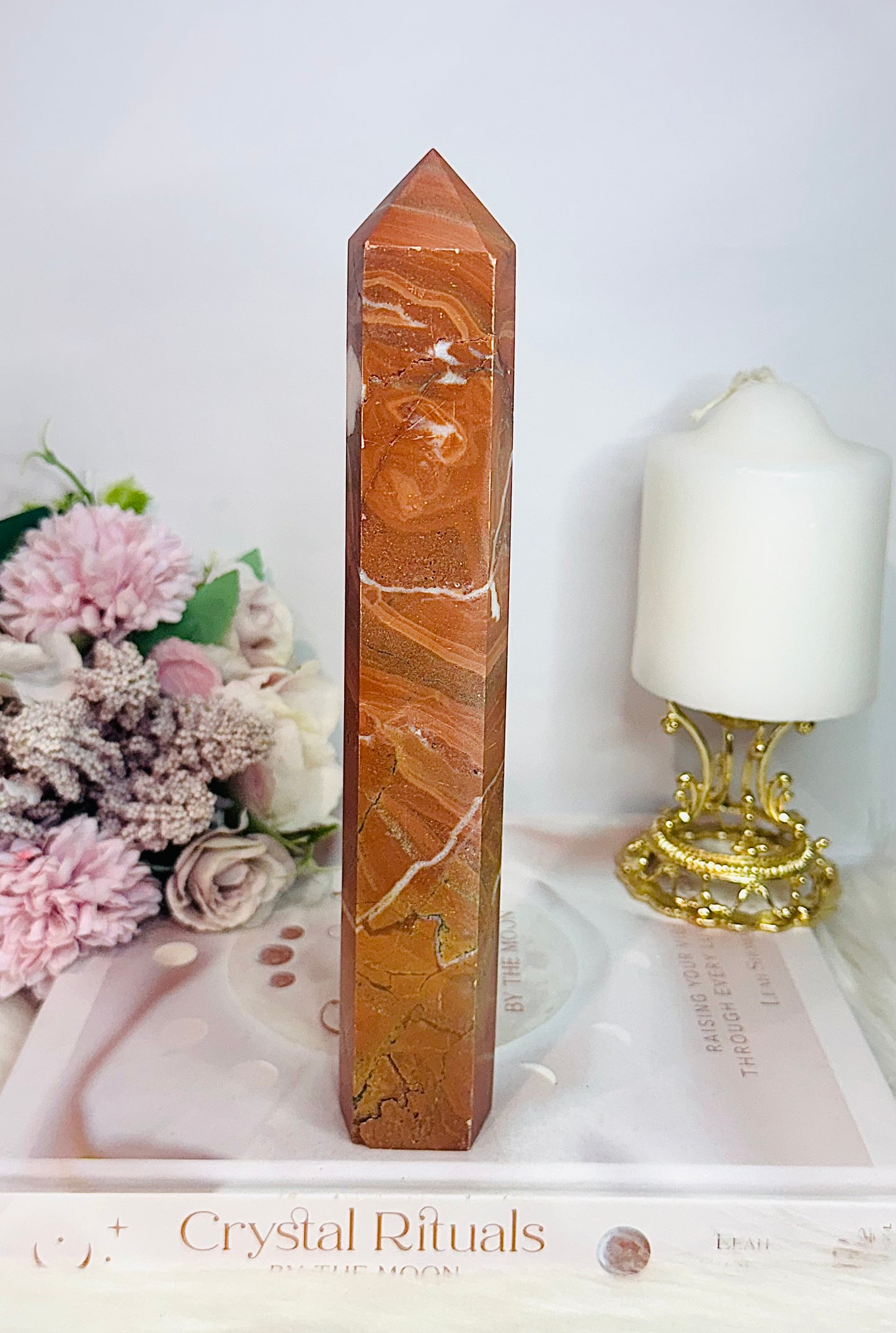 Large Jasper Tower 22.5cm 515gram