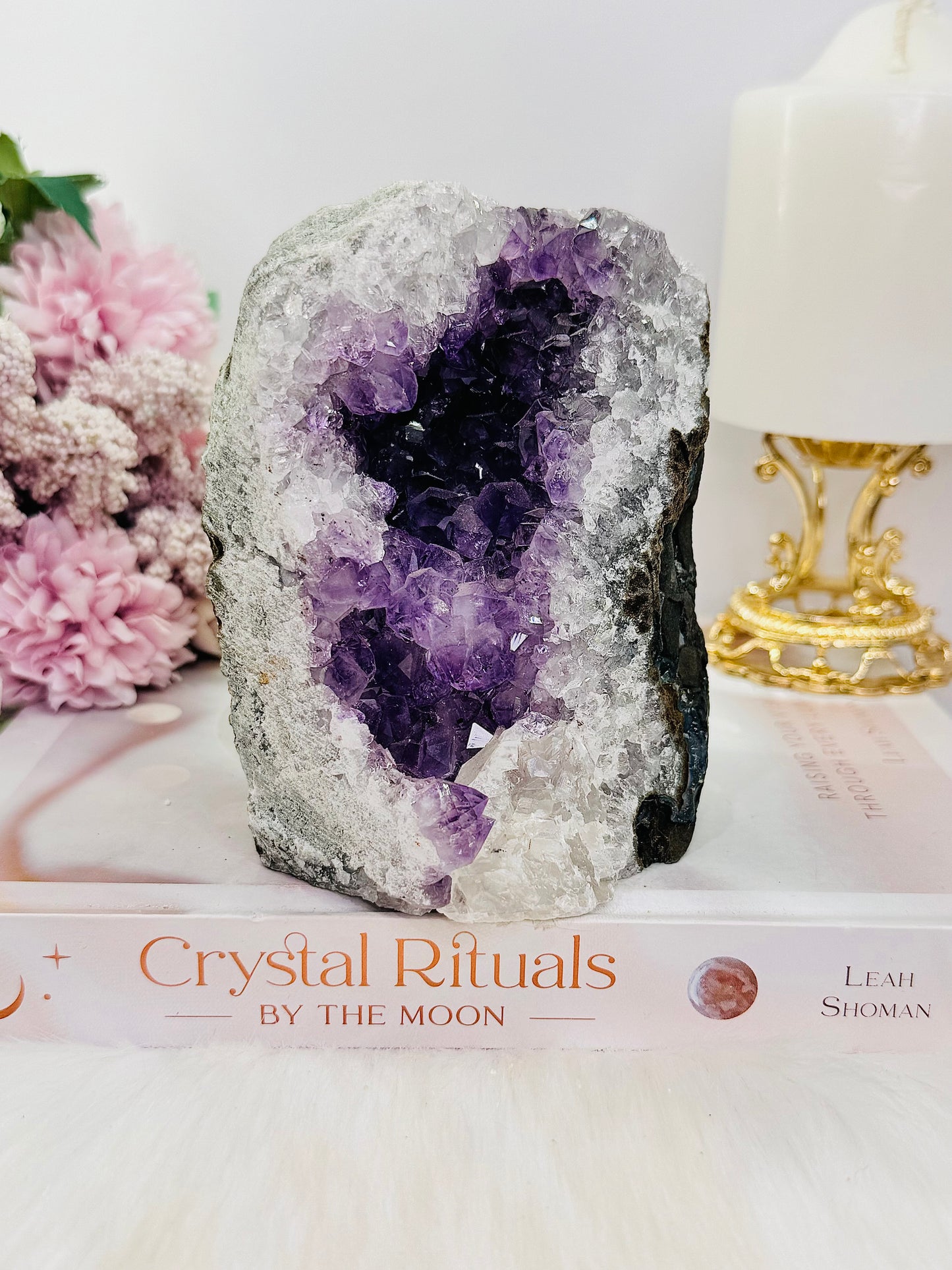 ⚜️ SALE ⚜️ Large Fabulous Natural Amethyst Cluster 12cm 1.23KG