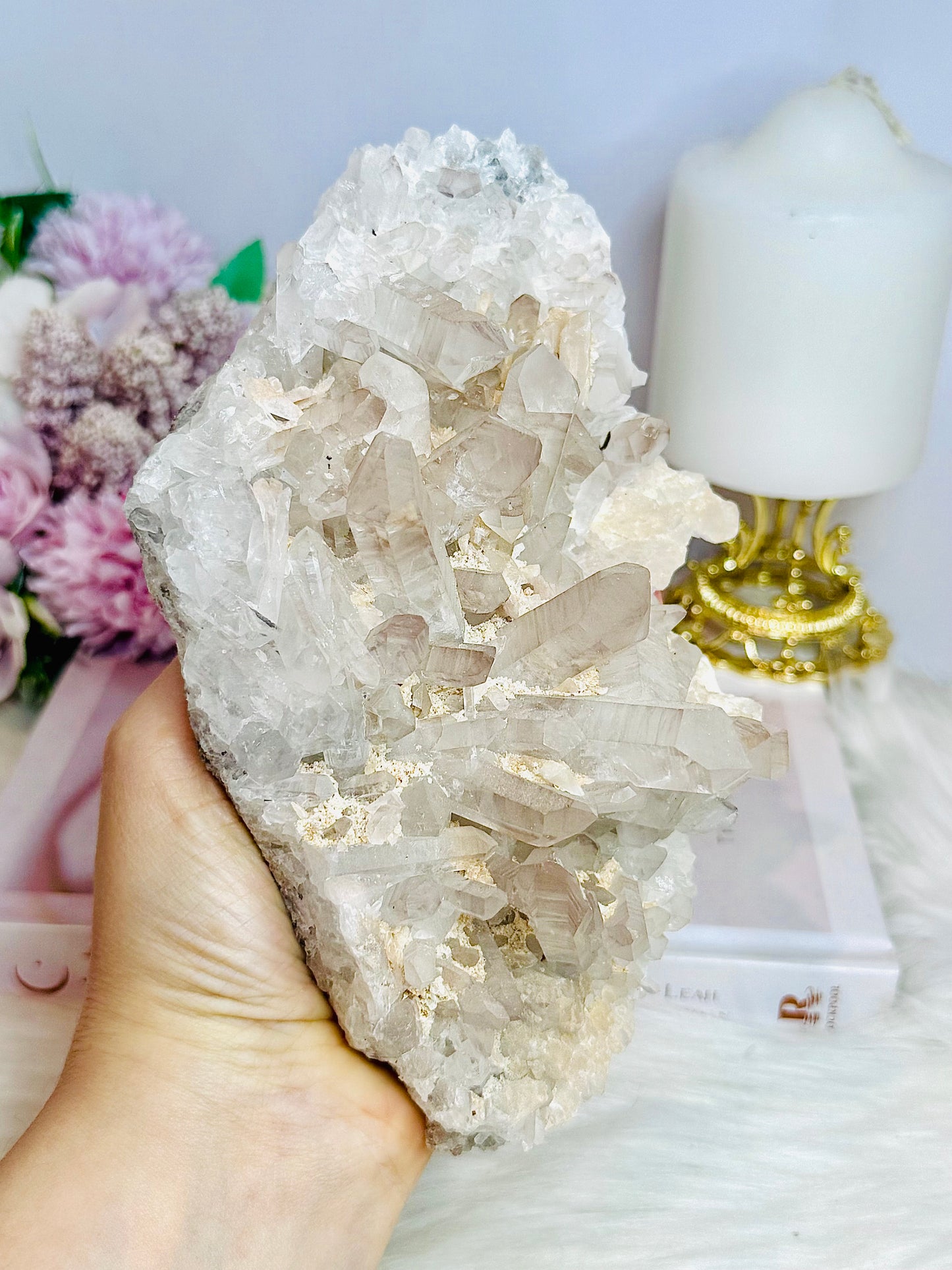 Large Natural Quartz Specimen 18cm 822g