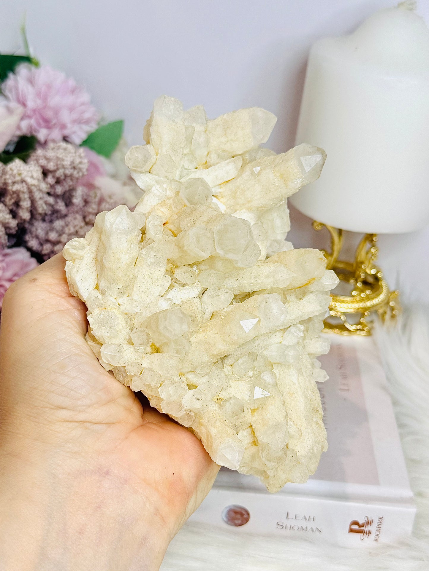 Large Natural Milky Quartz Specimen 375g