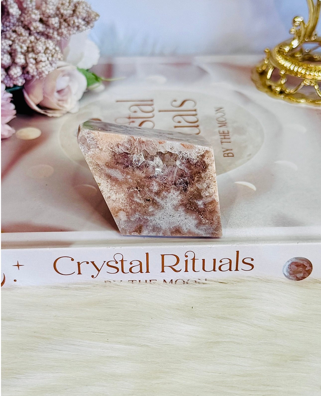 Natural Pink Amethyst Chunky Freeform 5cm