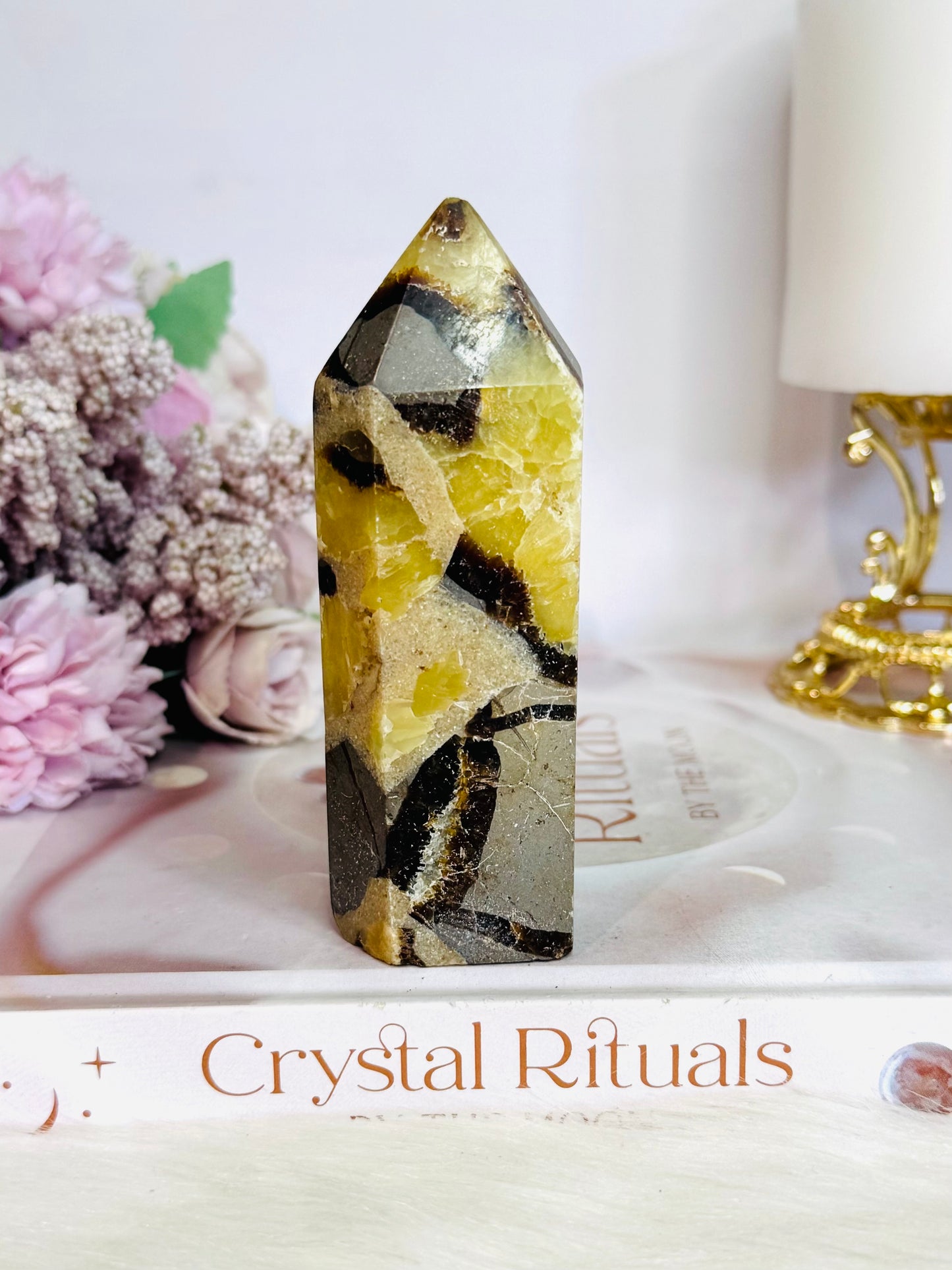 Septarian Druzy Tower 10cm