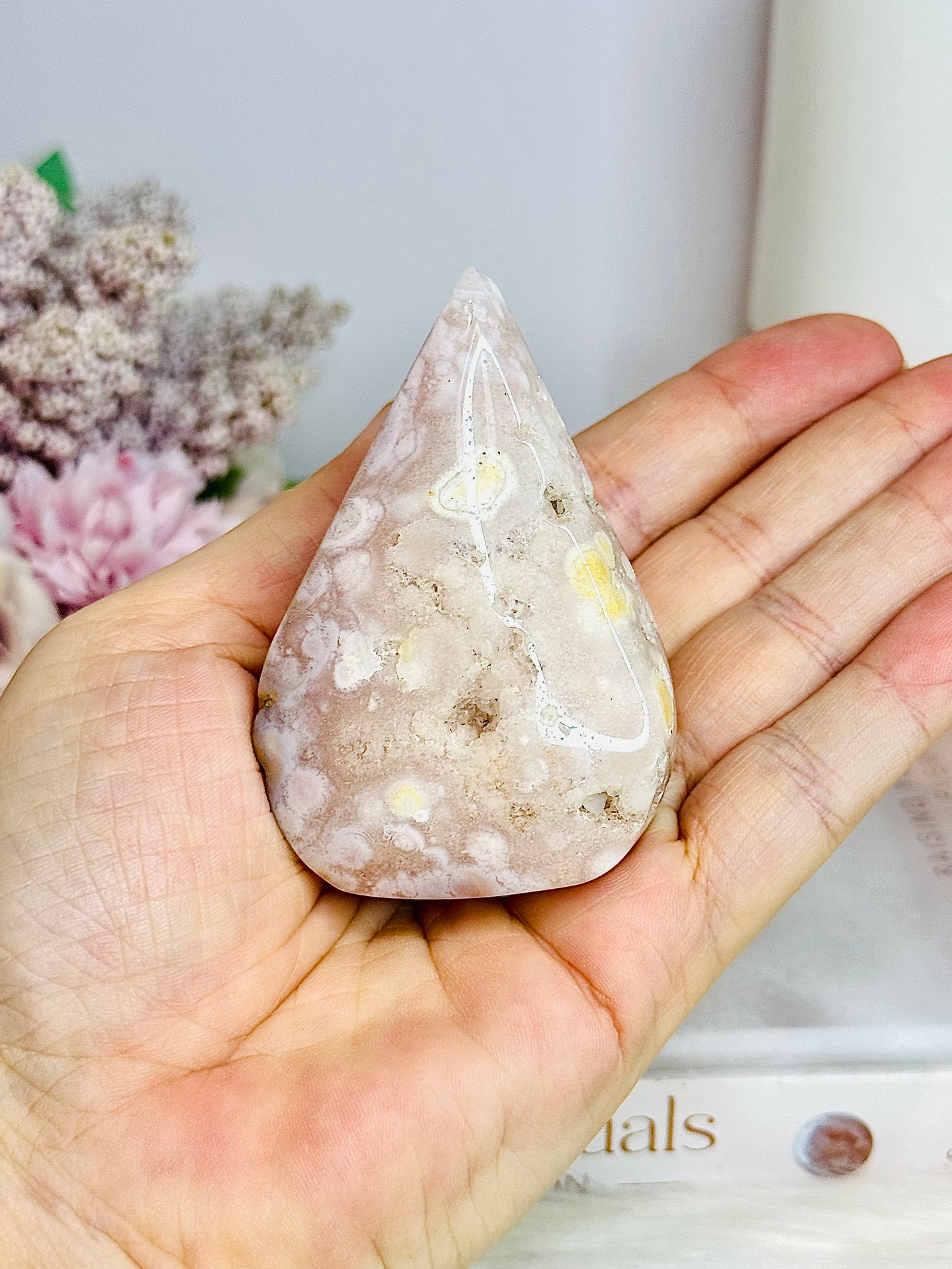 Flower Agate Freeform | Flame 7cm