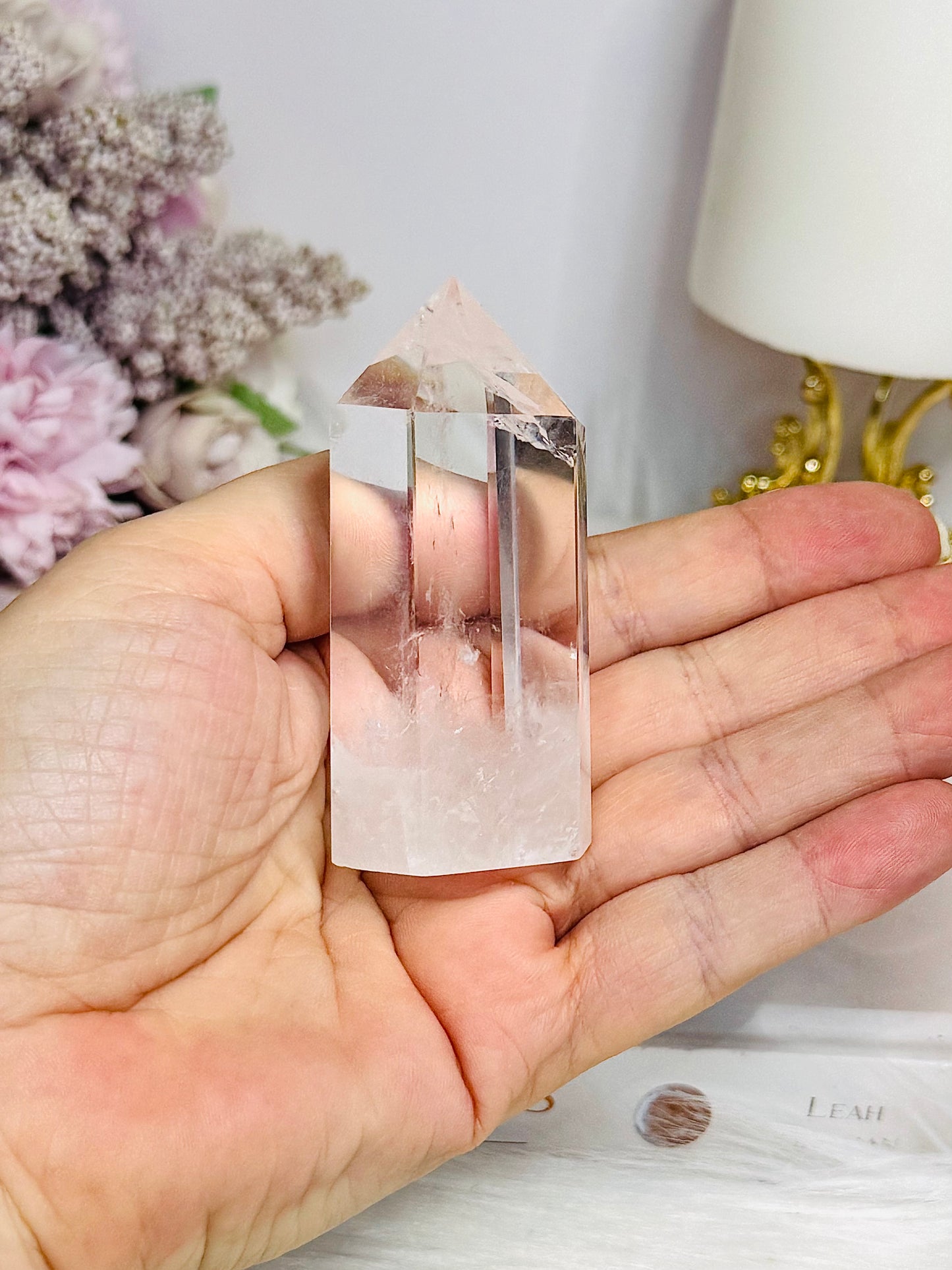 Clear Quartz Tower 7cm