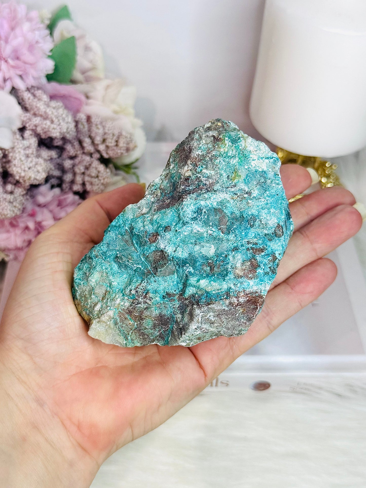 Large Chrysocolla Specimen 424grams