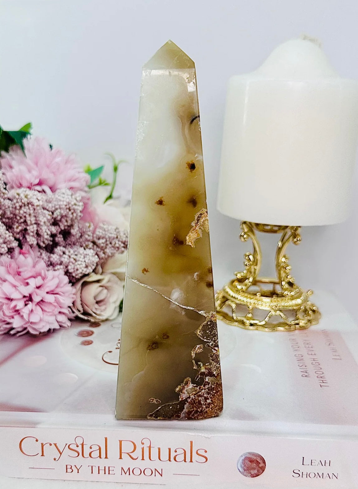 Agate Obelisk | Tower 16cm