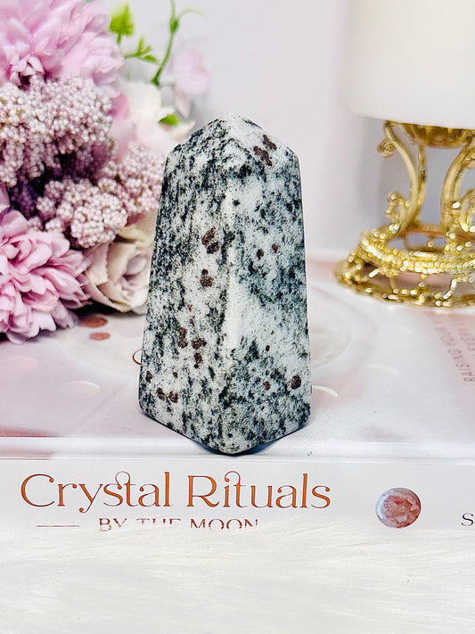 Garnet In Matrix Chunky Obelisk | Tower