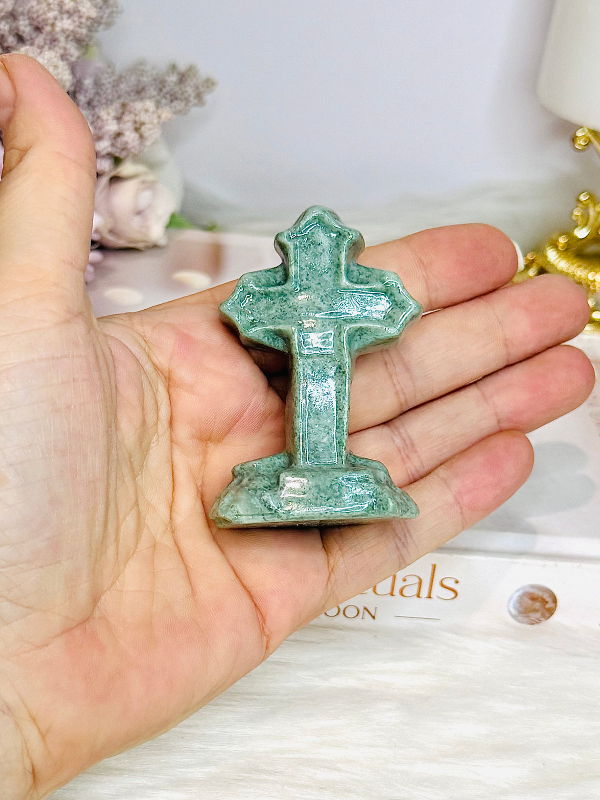 Green Jade Cross