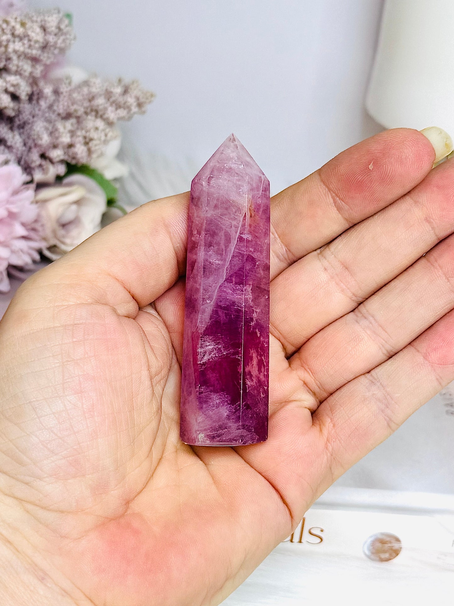 Purple Fluorite Tower | Point 7.5cm