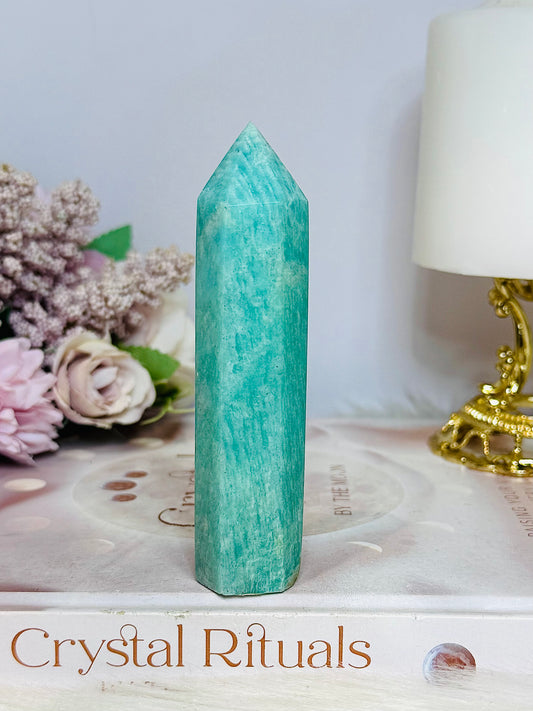 High Grade Amazonite Tower 10.5cm