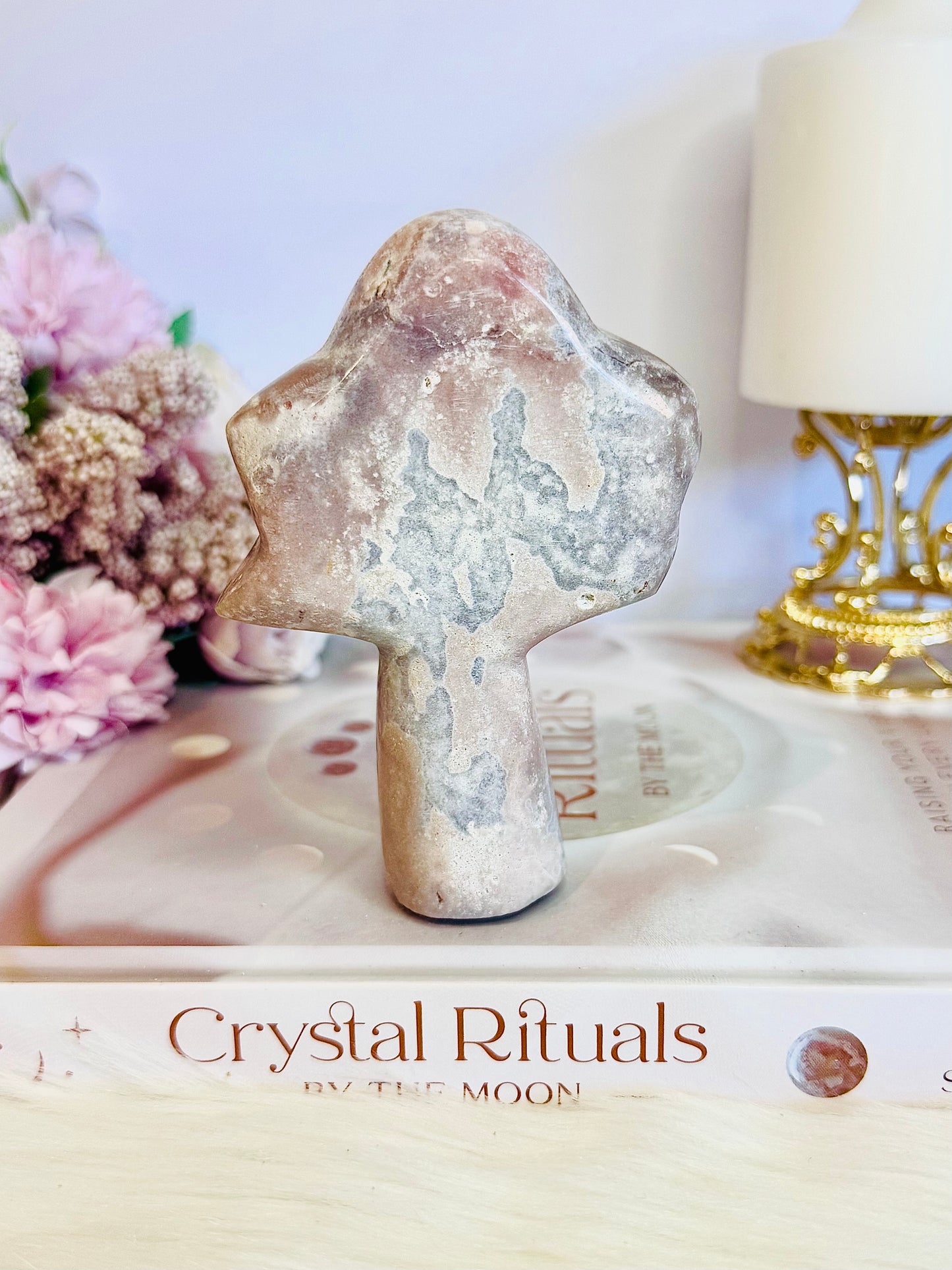 ⚜️ SALE ⚜️ Magical 10.5cm Pink Amethyst Fairy Wand