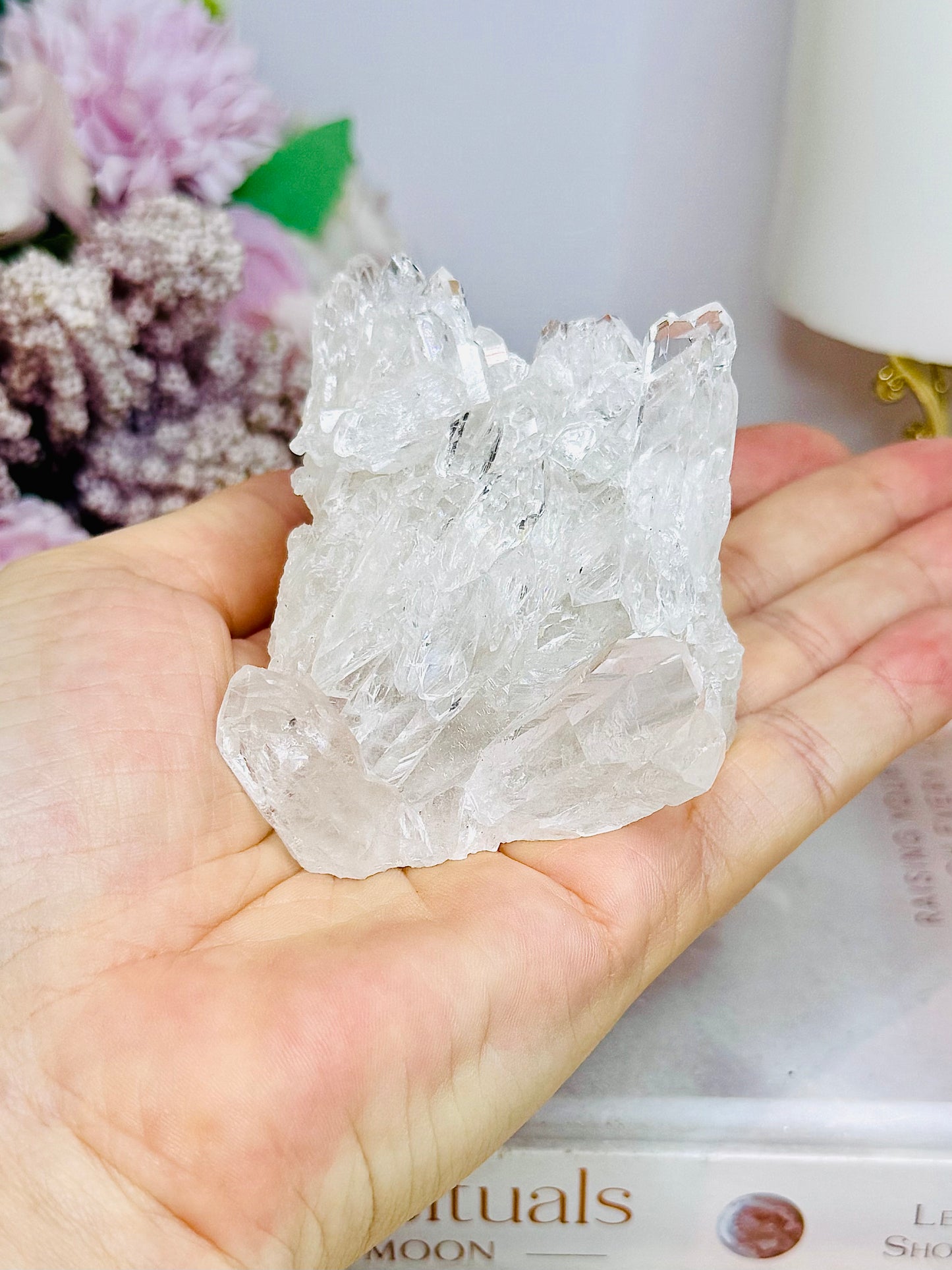 High Grade Clear Quartz Cluster 188g