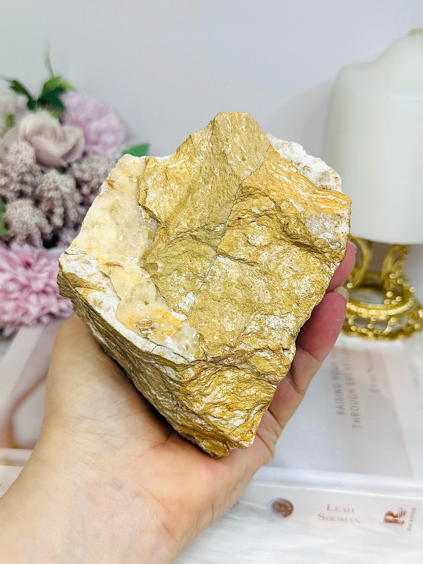 Large Pastel Cubed Fluorite Freeform 11cm 681g