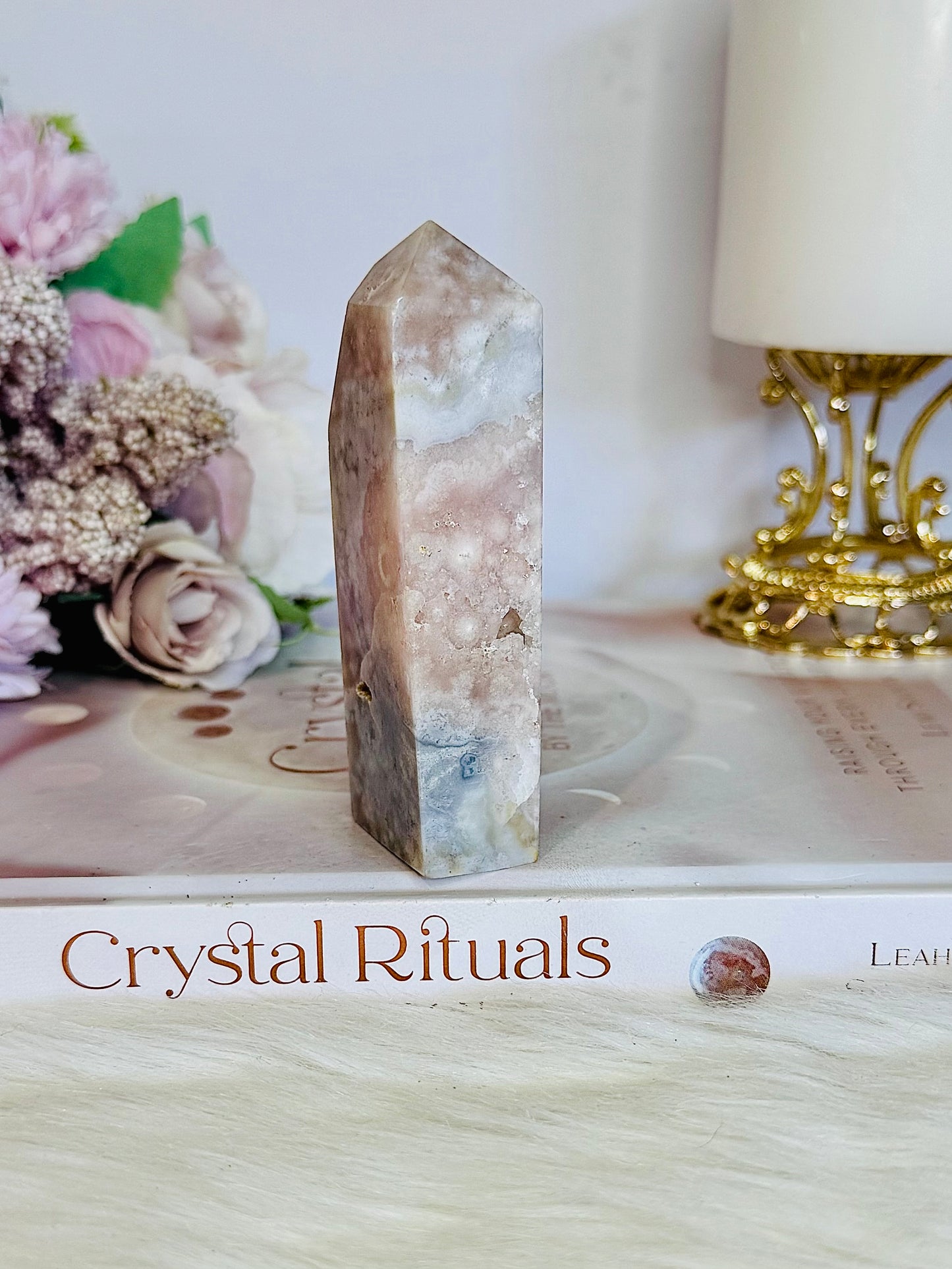 Pink Amethyst Tower | Point From Brazil 9cm