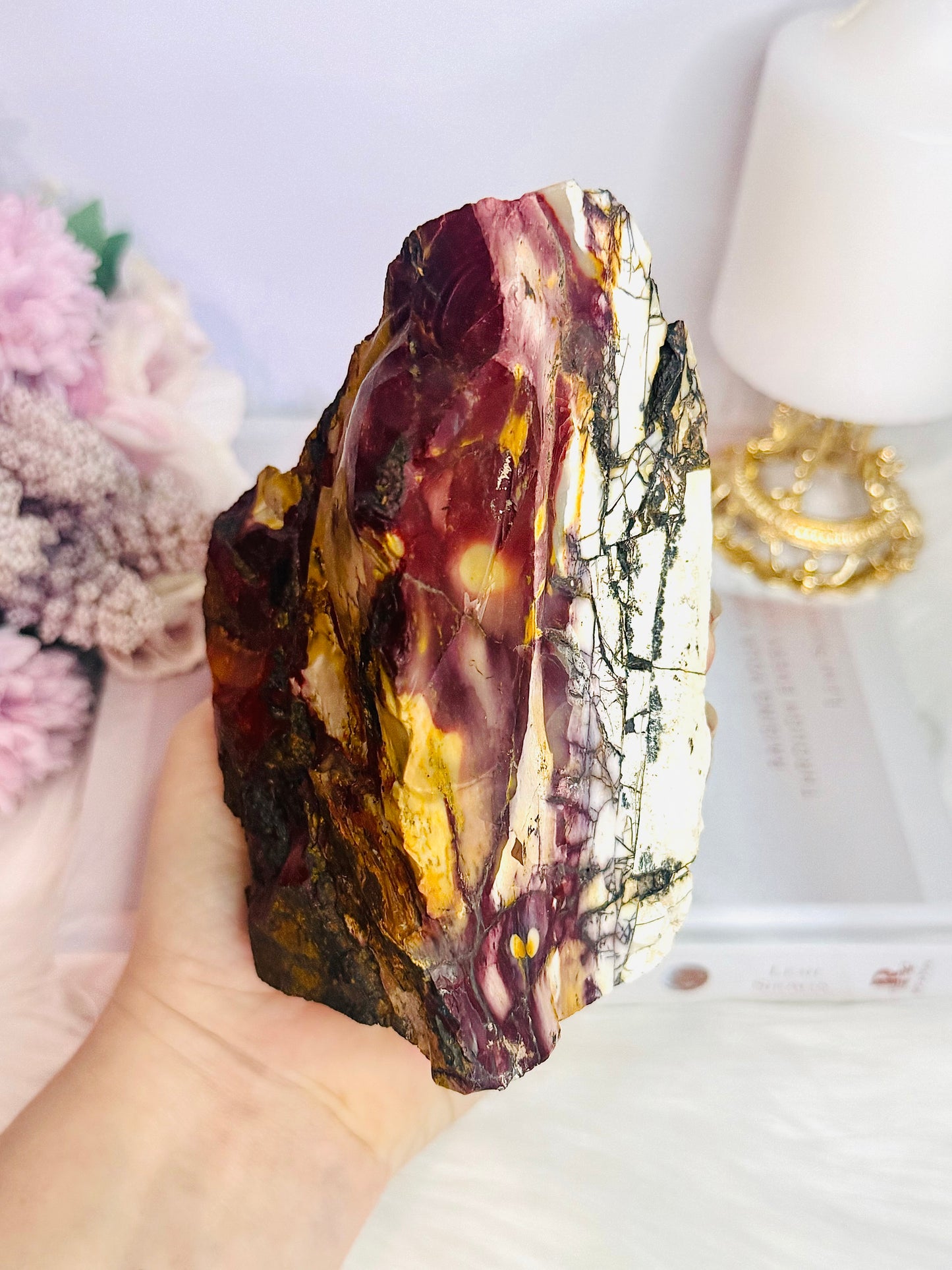 Large 949gram Natural Mookaite Jasper Freeform
