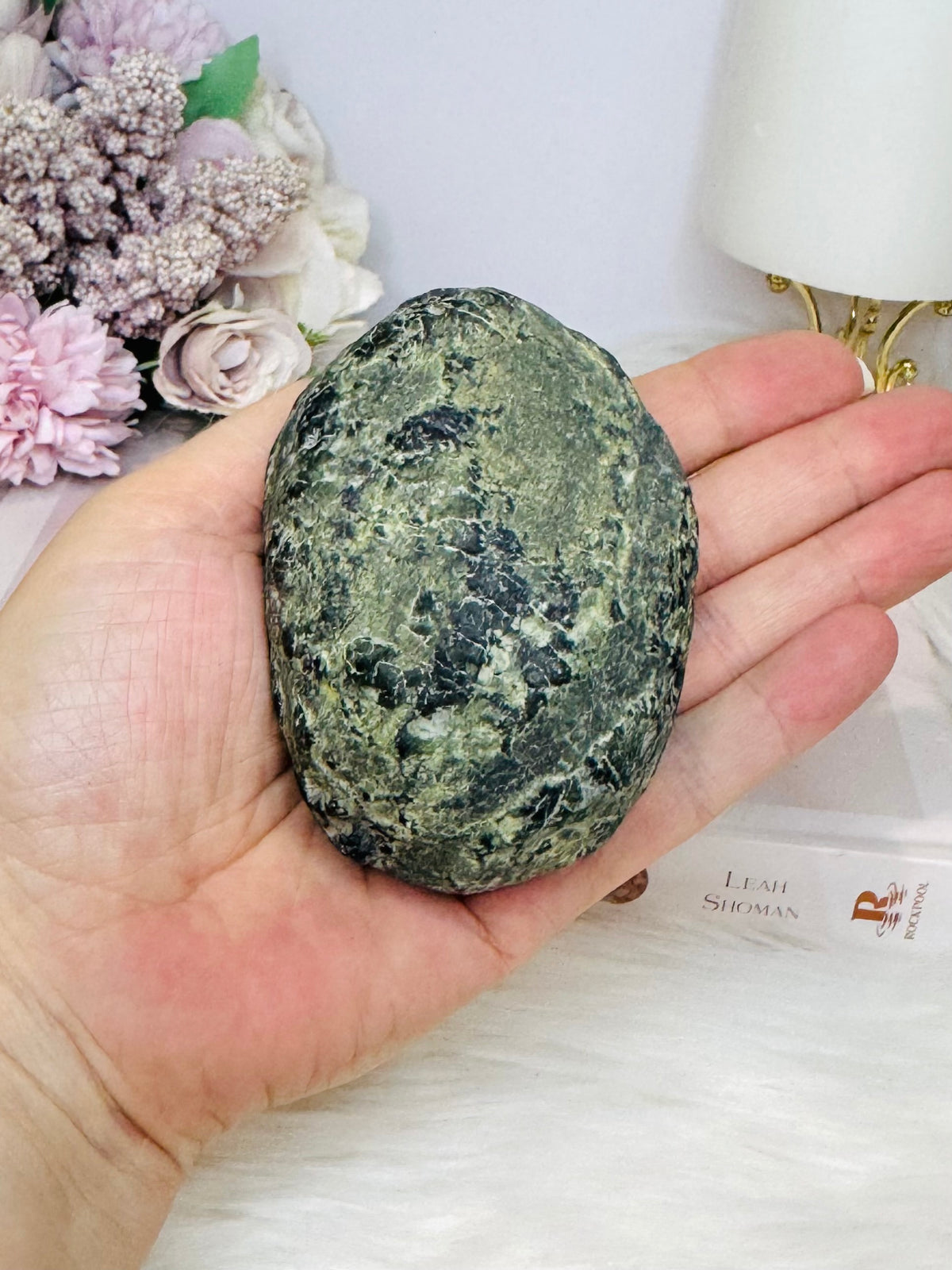 Natural Green Jade Specimen 290g
