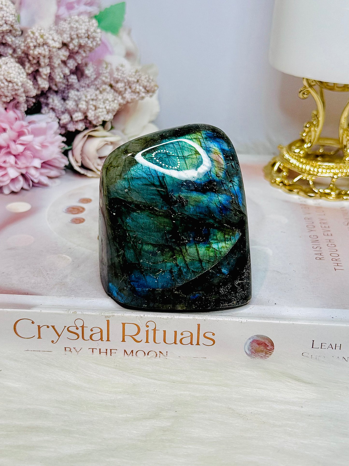 Natural Labradorite Polished Freeform 254g