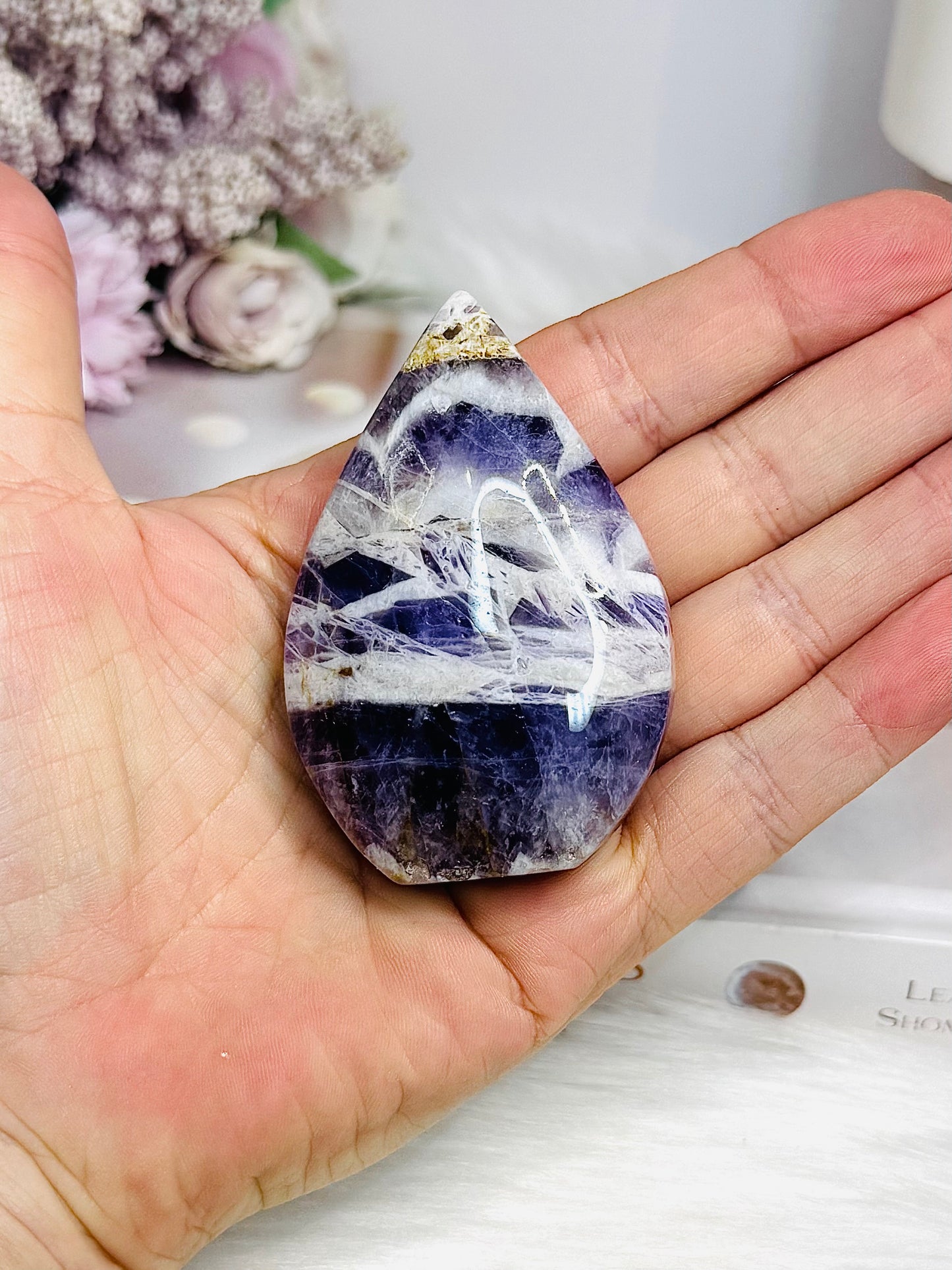 Chevron | Dream Amethyst Freeform | Flame 6.5cm