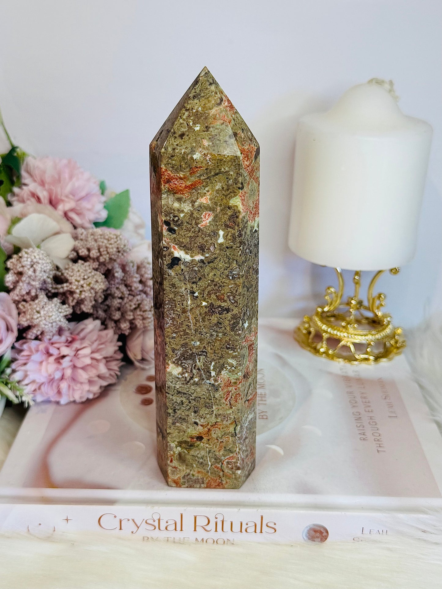 Large Chunky 18cm Jasper Tower | Generator