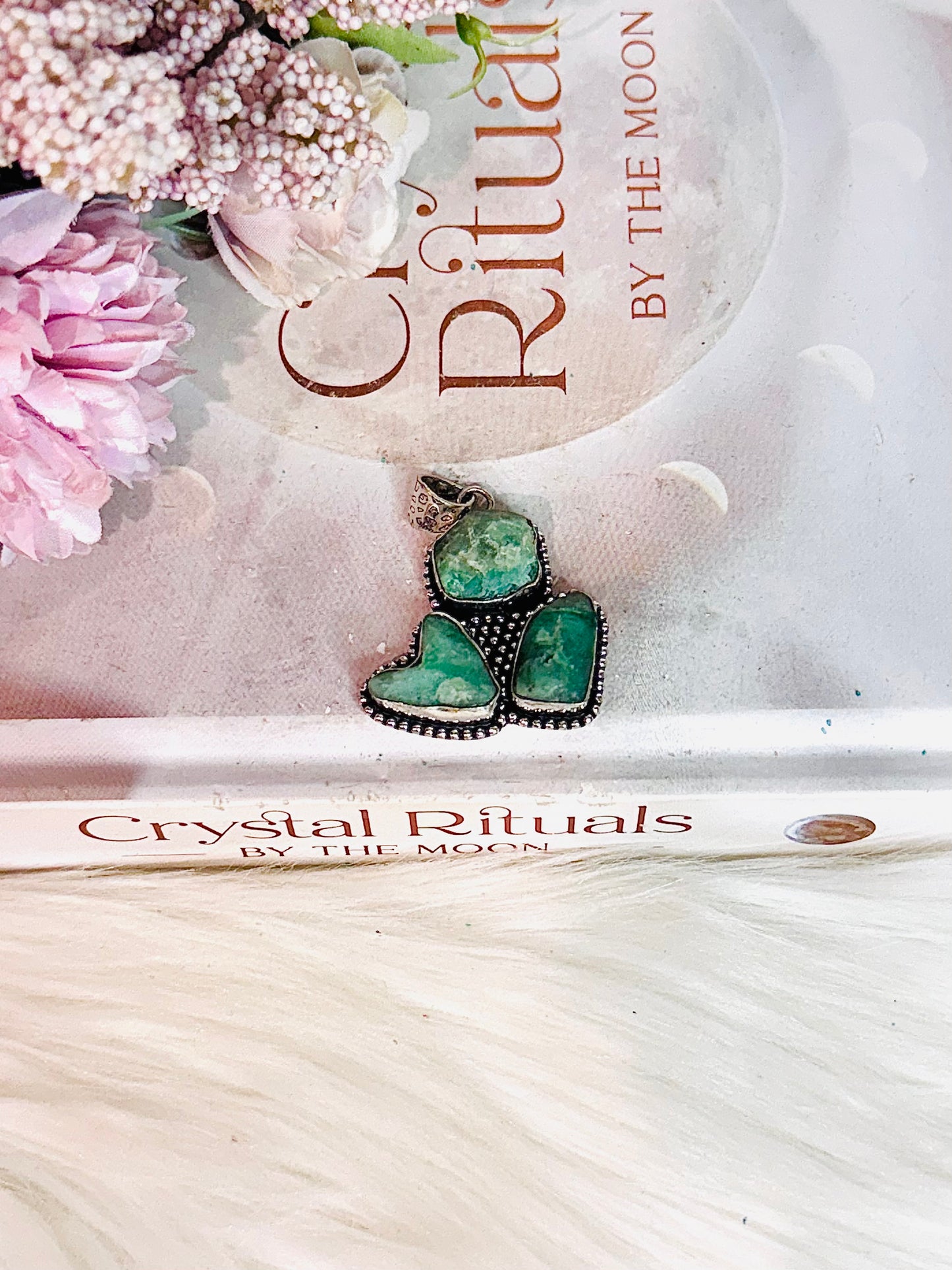 Natural Emerald Pendant In Gift Bag