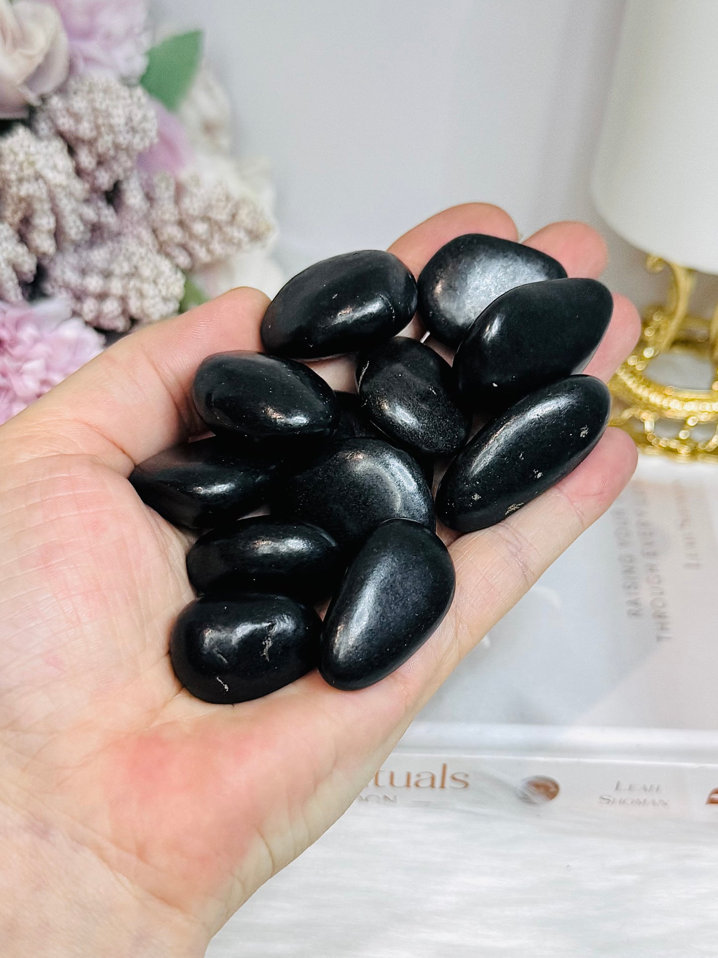 Black Tourmaline Tumbles $4 each