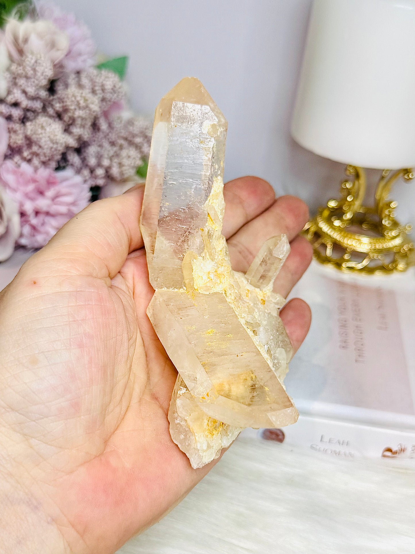 Natural Lemurian Quartz Specimen 184g