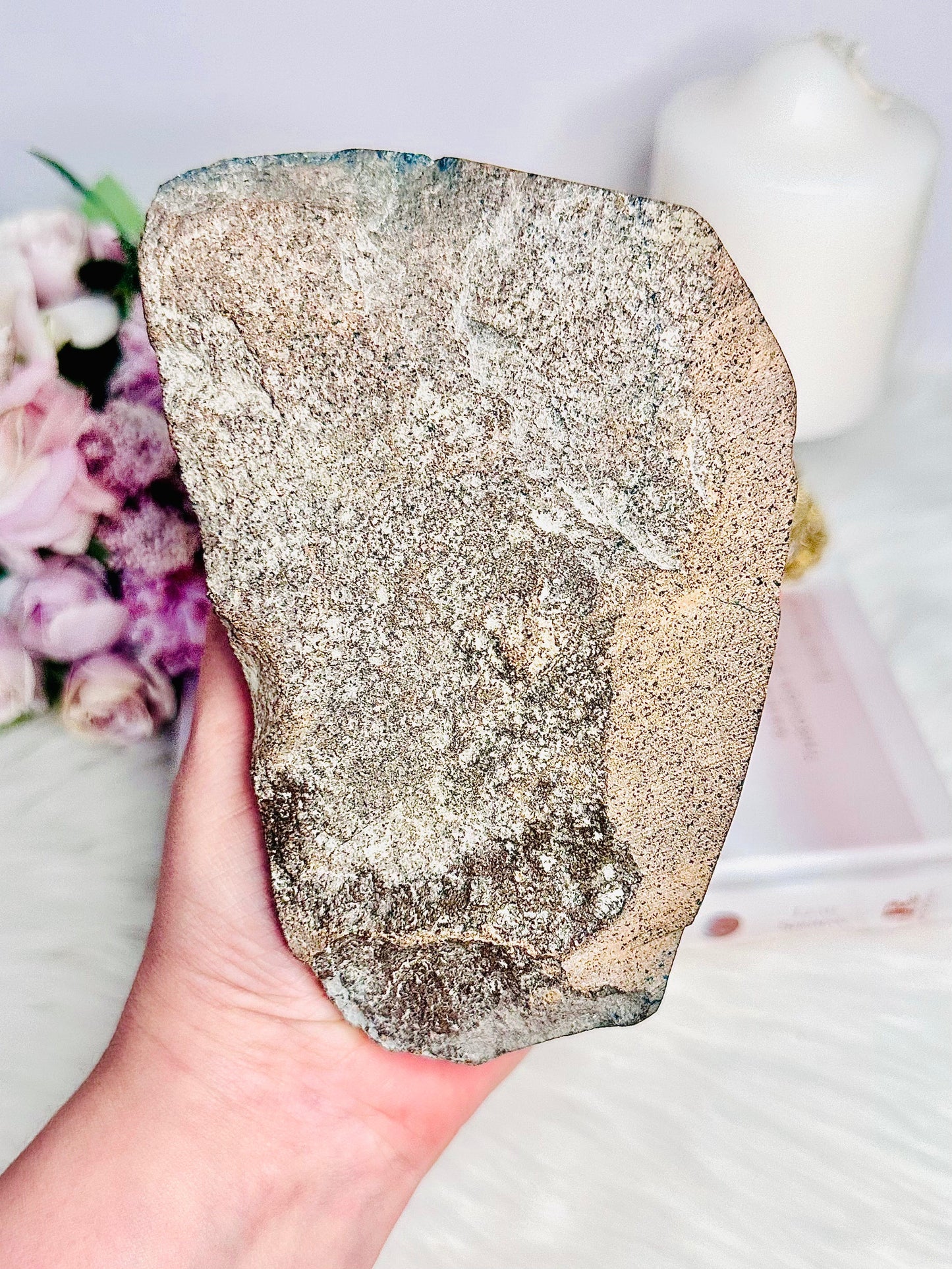 Large Chunky 1.16KG 13cm Light Amethyst Natural Cluster From Brazil
