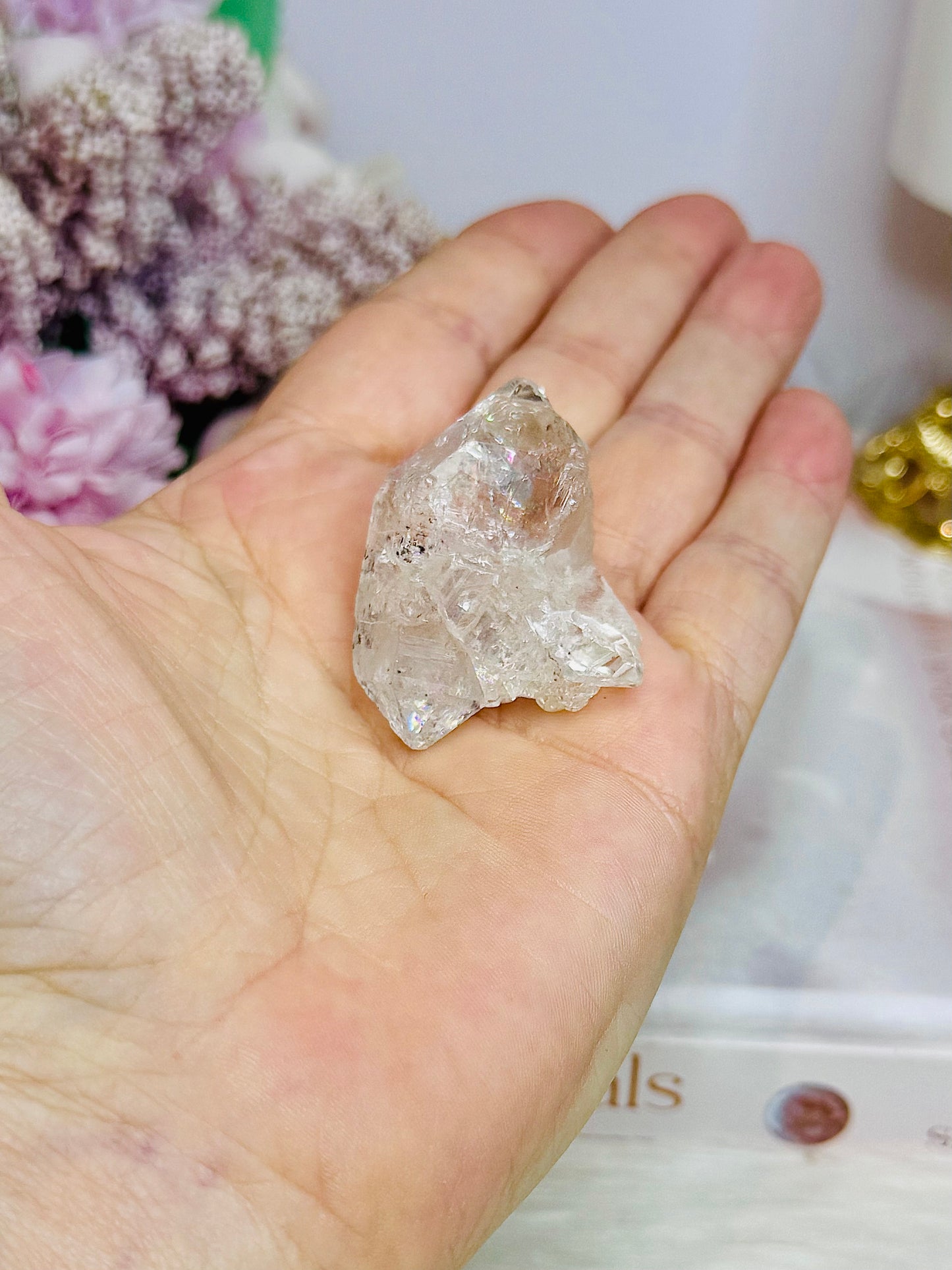Natural Herkimer Diamond with Rainbows From The USA 26g