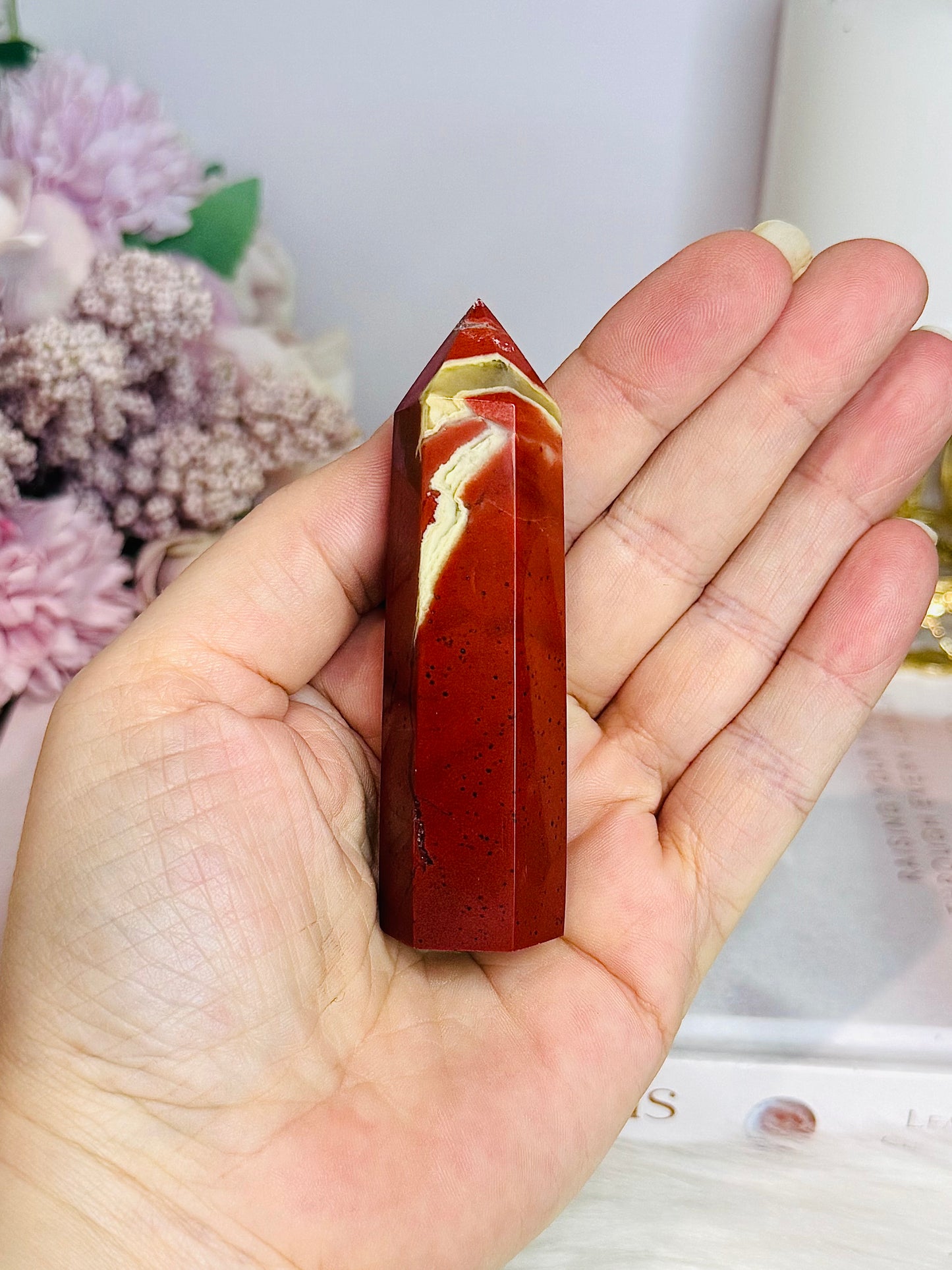 Red Jasper Tower 8.5cm