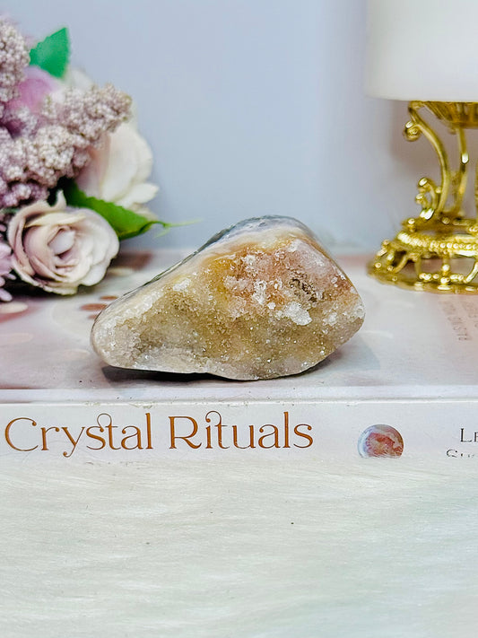 Natural Pink Amethyst Freeform 8cm